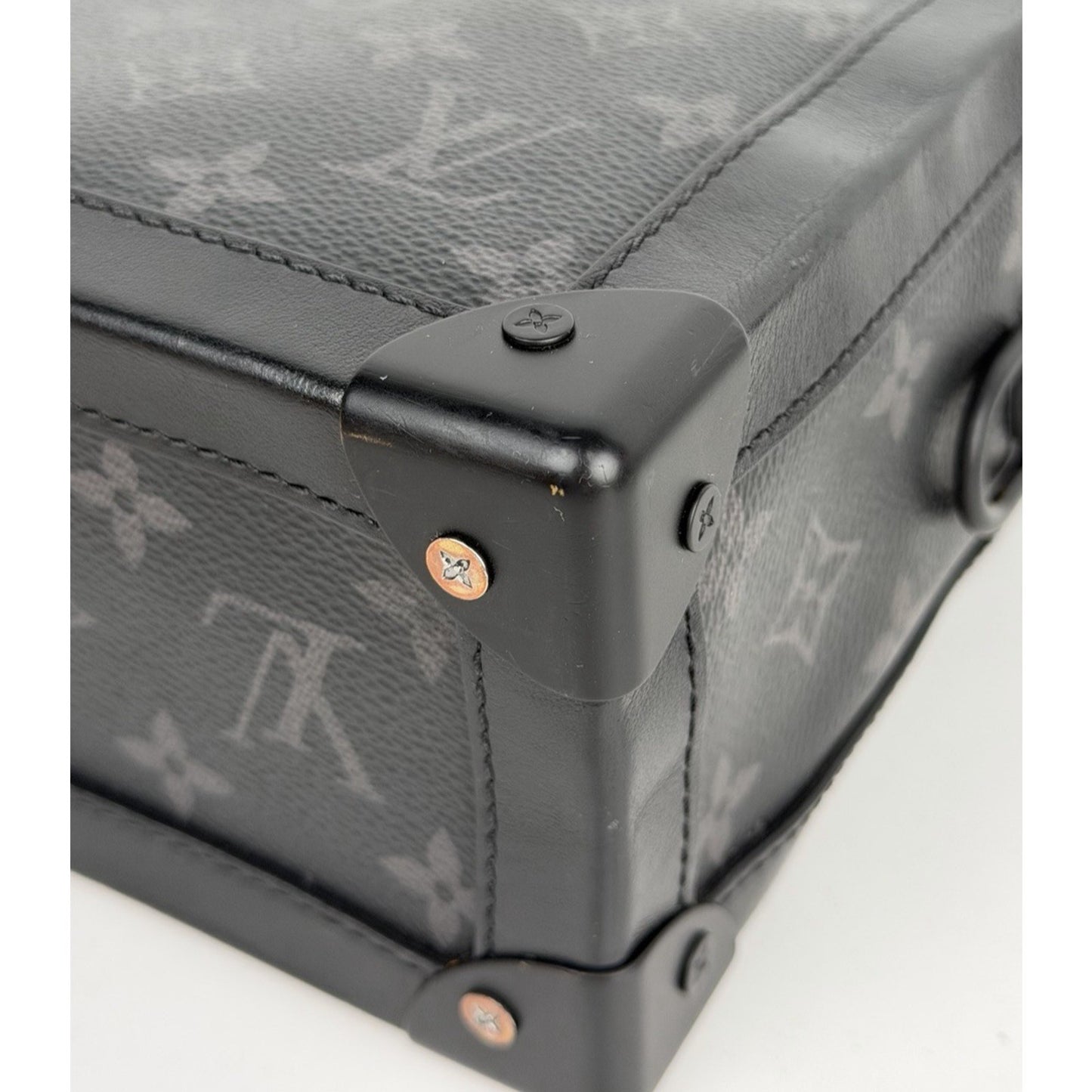 Louis Vuitton Monogram Eclipse Soft Trunk Shoulder Bag Canvas and Leather 2020