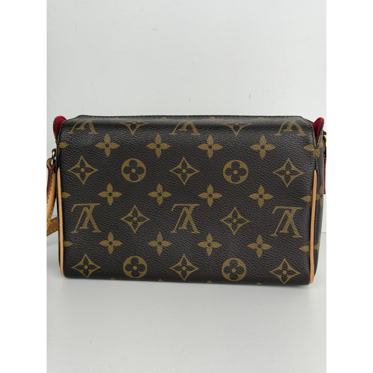 Louis Vuitton Recital Shoulder Bag Vintage Classic Monogram Canvas 2002 S15