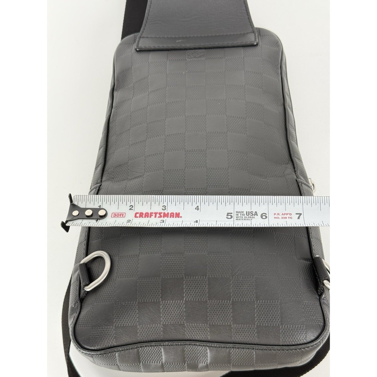 Louis Vuitton Avenue Sling Bag Damier Infini Leather Crossbody Men's Bag
