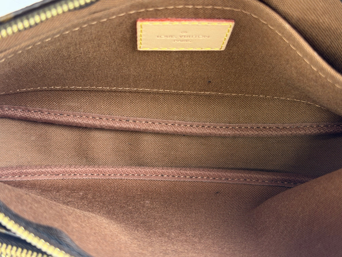 Louis Vuitton Multi Pochette Accessoires Bag in Brown LV Monogram Canvas 2019 YC-4