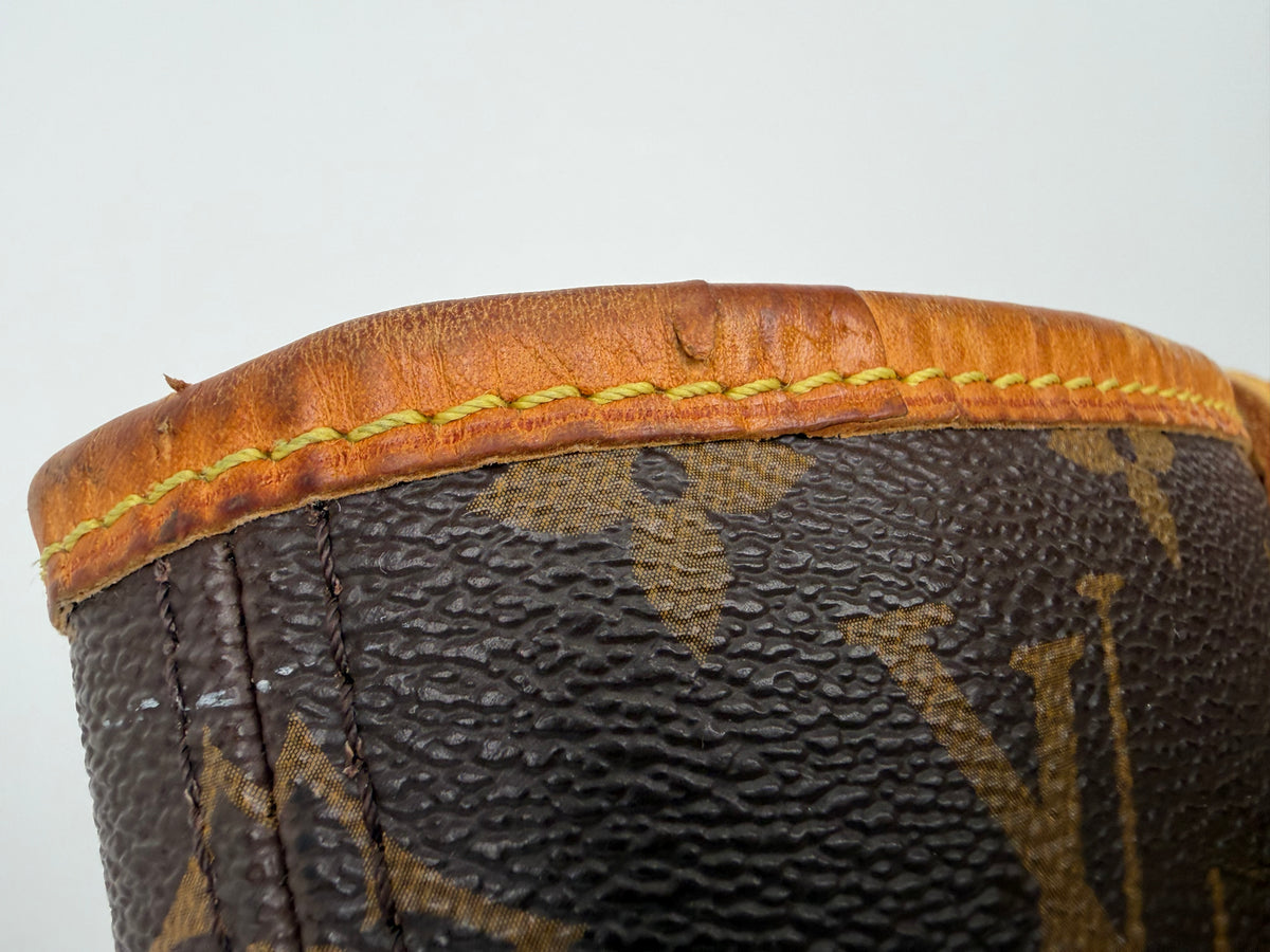 Louis Vuitton Neverfull MM Bag in Brown LV Monogram Coated Canvas 2012 YS