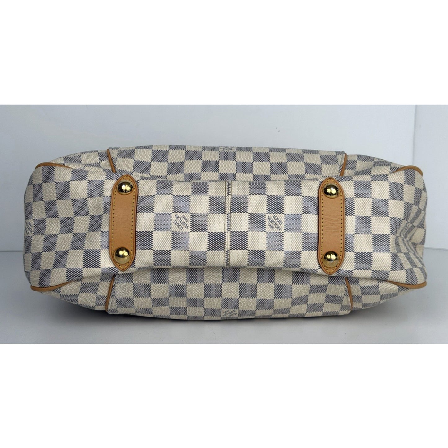 Louis Vuitton Galliera Hobo Bag PM in Damier Azur Coated Canvas 2010 S18