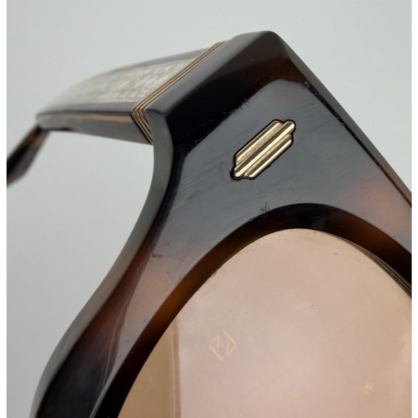 Amiri Laurel Sunglasses 50 in Tortoise Shell with Zeiss Orange Lenses