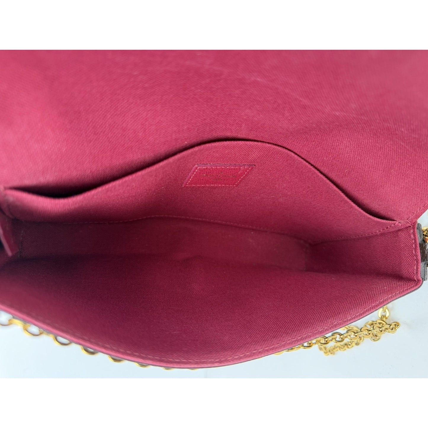 Louis Vuitton Felicie Pochette in Monogram Coated Canvas Handbag 2020 D4