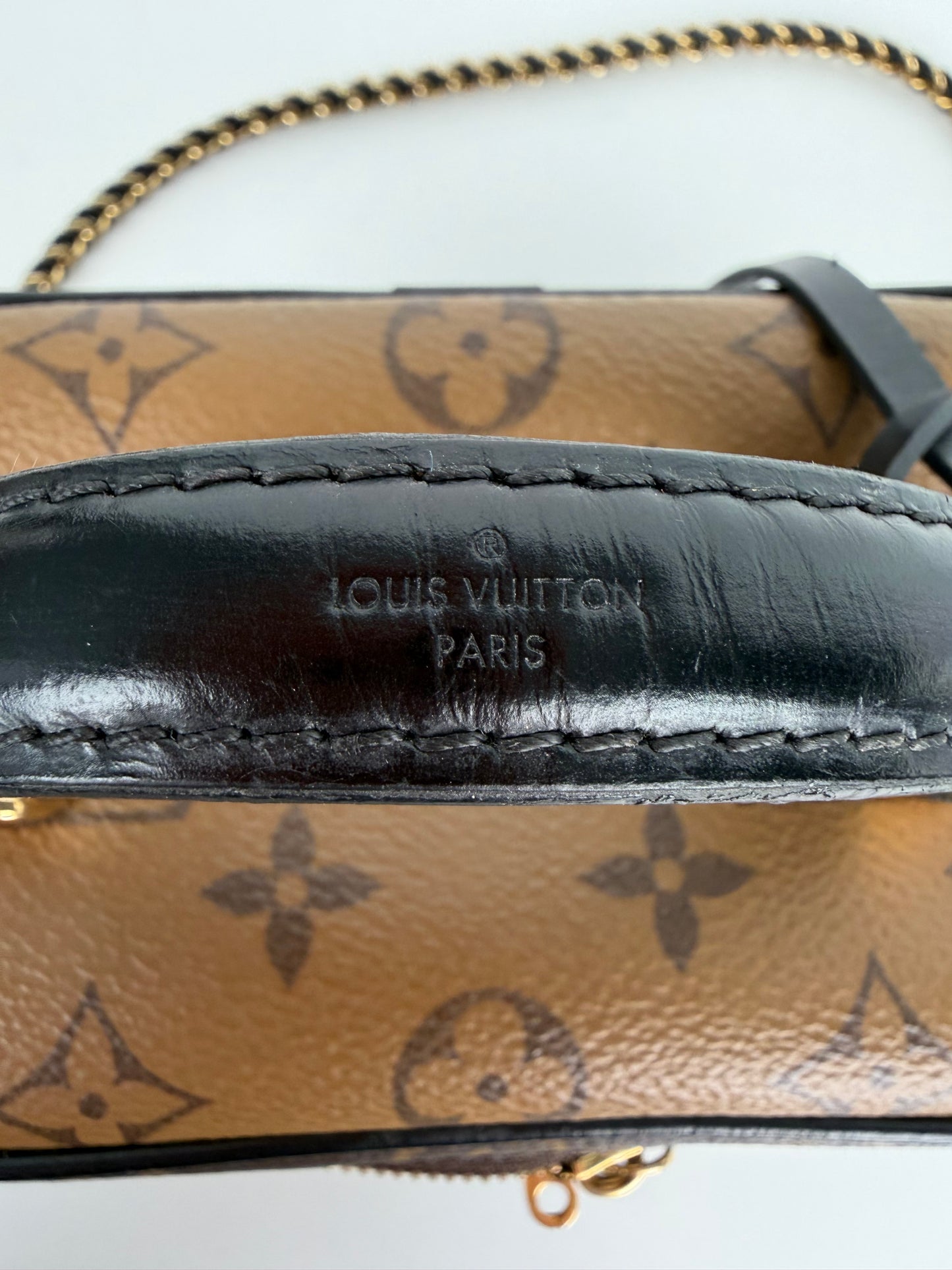Louis Vuitton Vanity PM Bag in Brown LV Reverse Monogram Coated Canvas 2021 YC-5