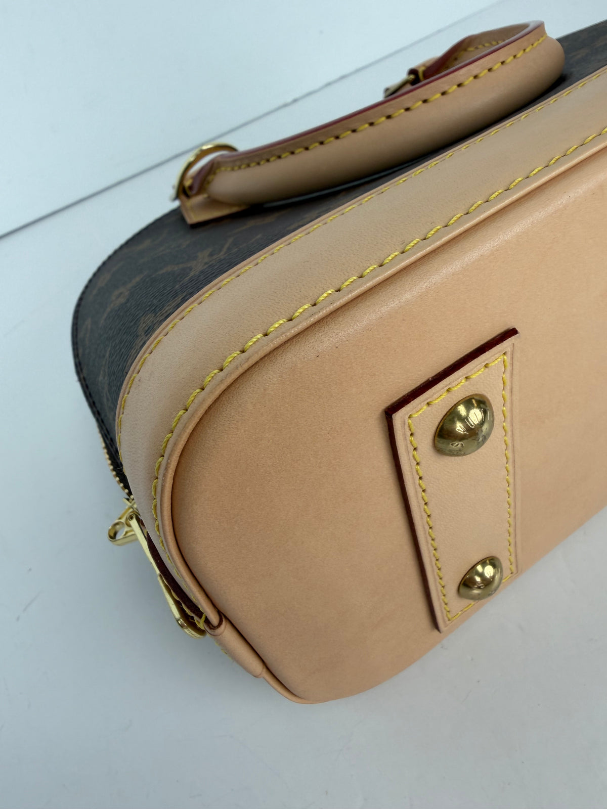 Louis Vuitton Monogram Alma BB Handbag in Brown LV Monogram Coated Canvas 2020 YF5