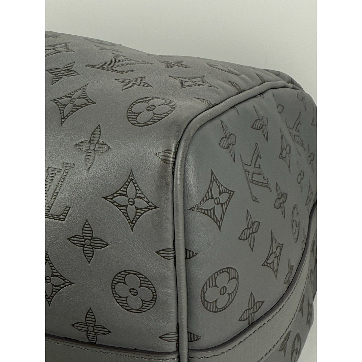 Louis Vuitton Keepall Bandouliere 50 Shadow Monogram Duffle Bag