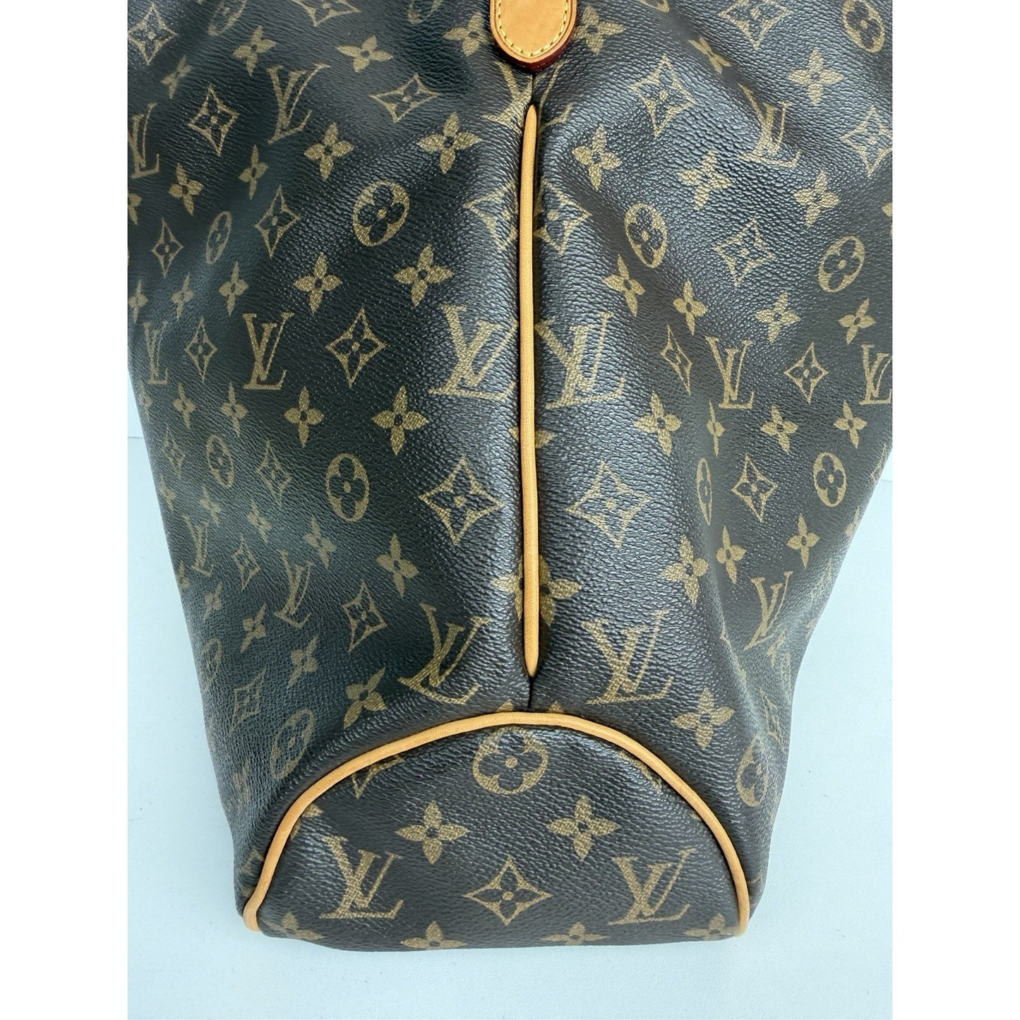 Louis Vuitton Delightful MM Tote Bag in Brown Signature Monogram Canvas 2011 S