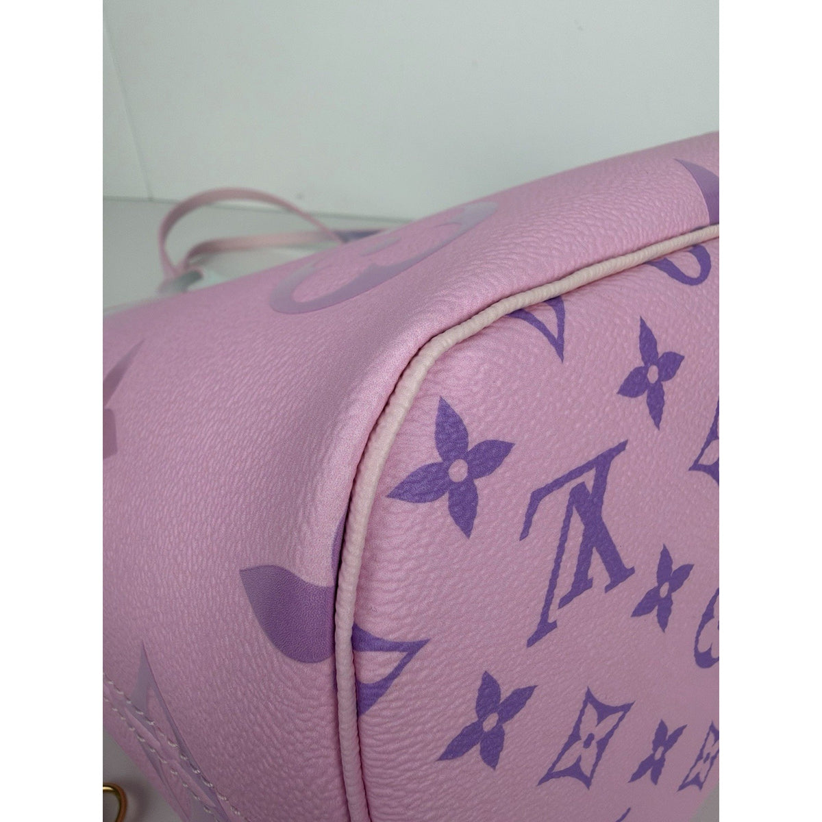 Louis Vuitton Spring in the City Neverfull Bag MM Sunrise Pastel Canvas NFC C5