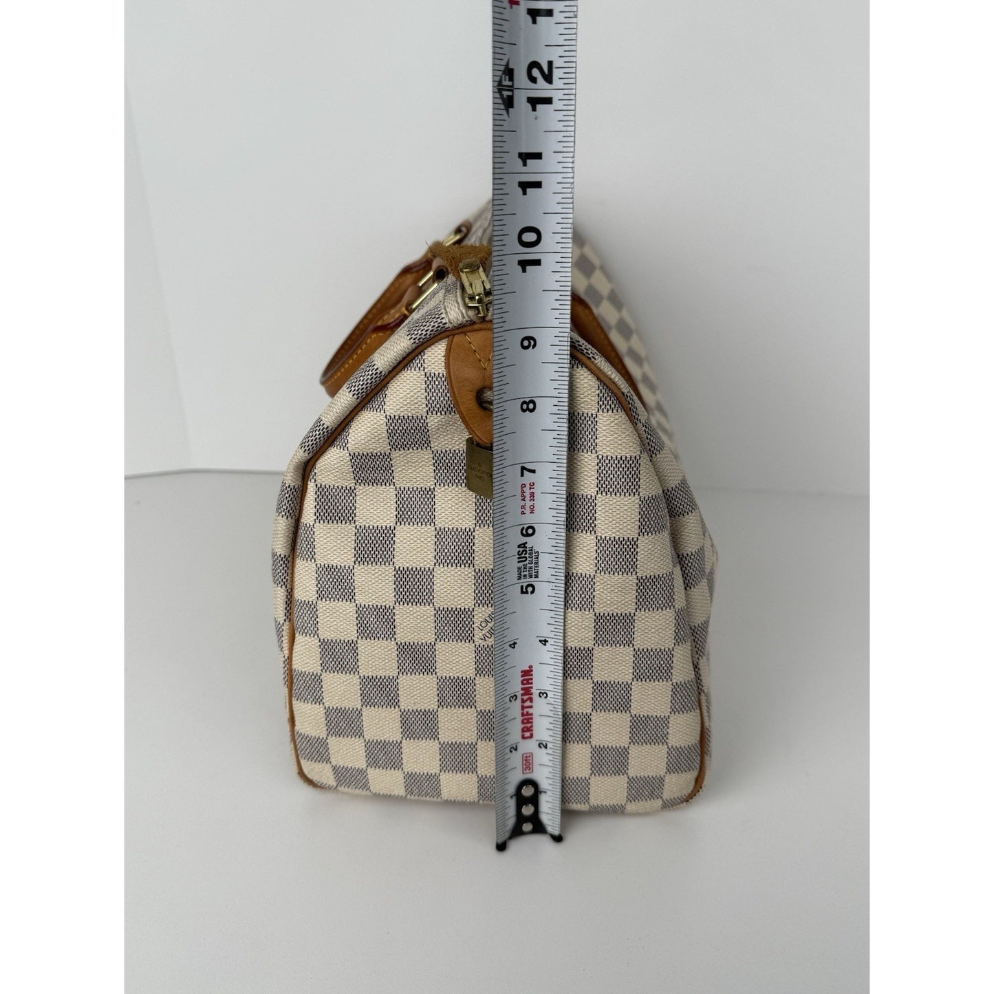 Louis Vuitton Speedy Damier Azur 35 Canvas Bag