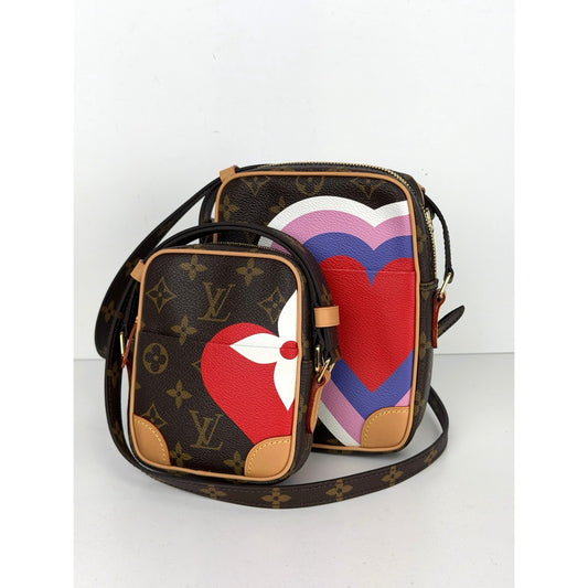 Louis Vuitton Game On Paname Set Crossbody Bag in Coated Monogram Canvas 2020 E2