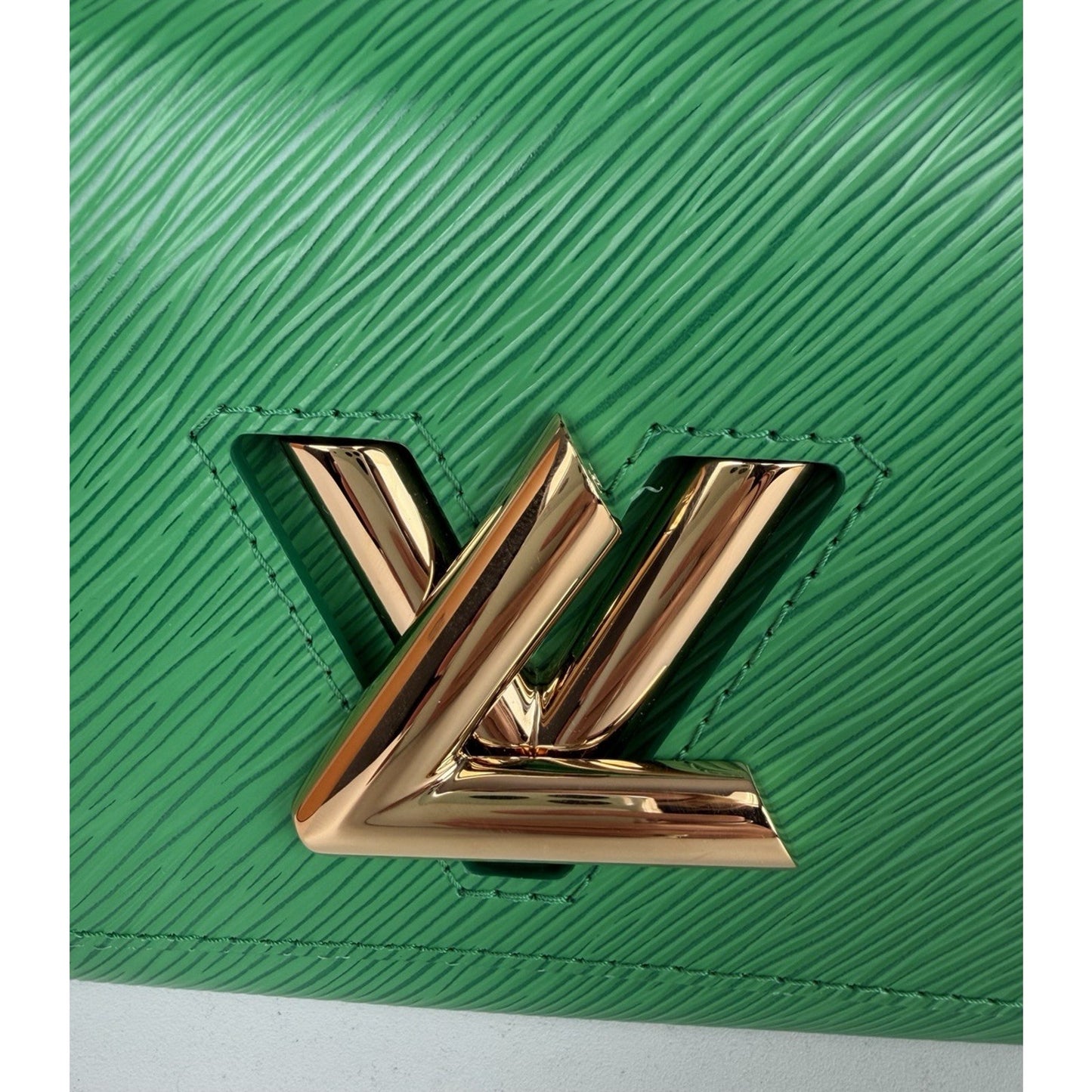 Louis Vuitton Twist PM Bag in Green Epi Leather NFC B-5