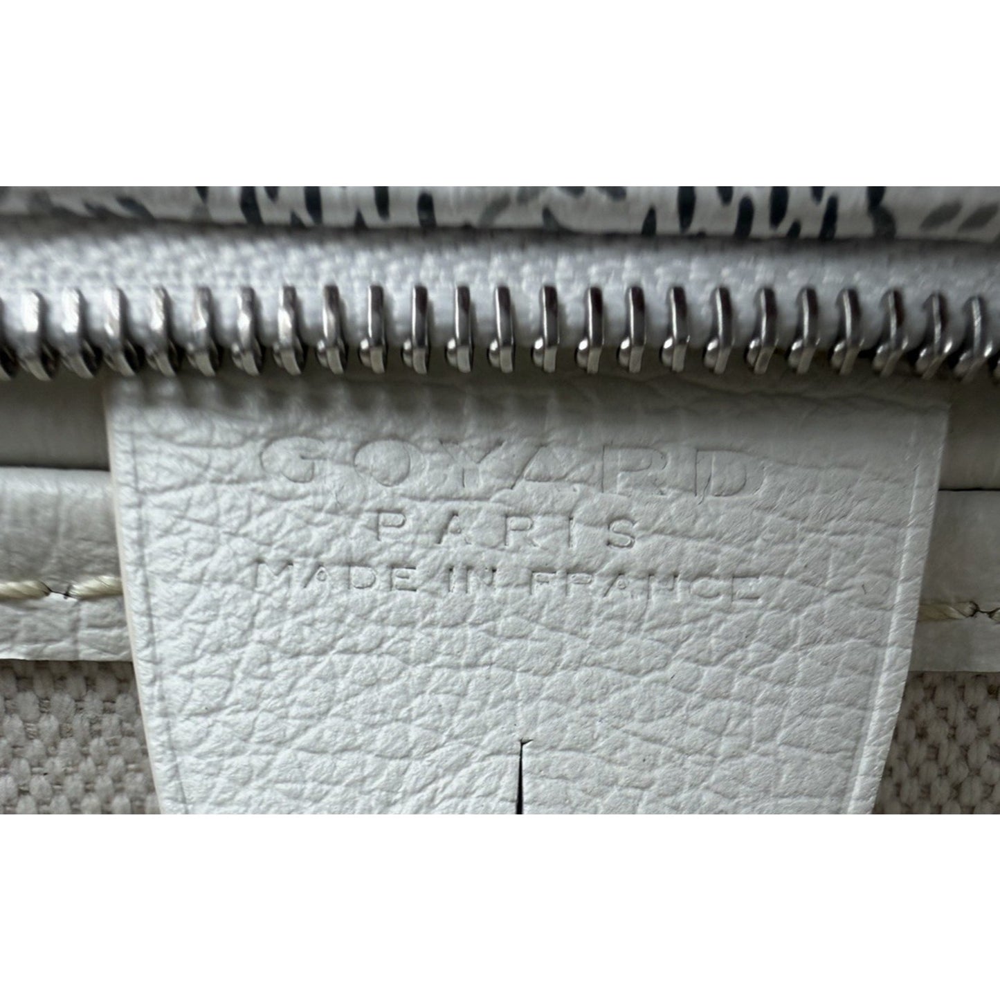 Goyard Goyardine Artois PM White Gore Bag S06