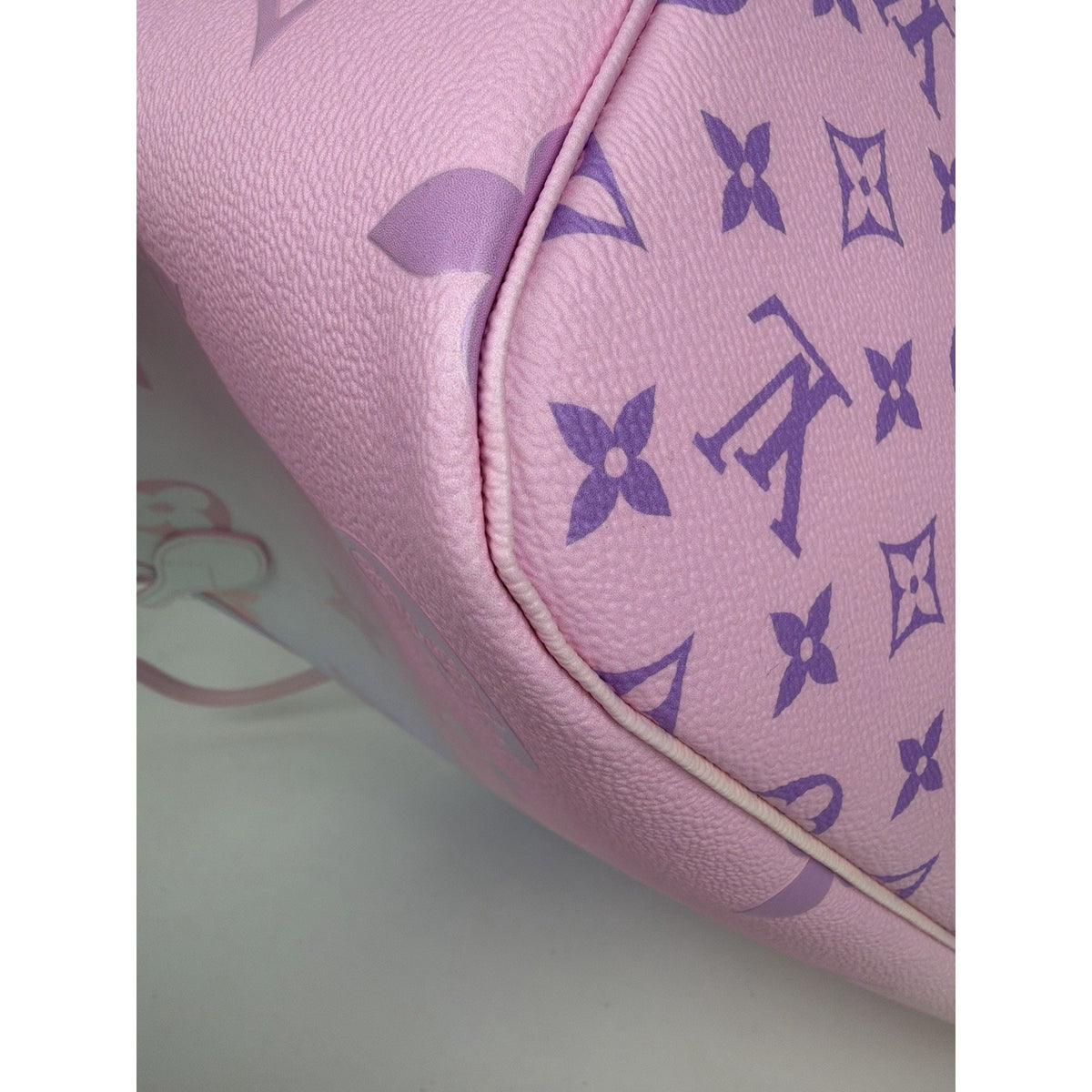 Louis Vuitton Spring in the City Neverfull Bag MM Sunrise Pastel Canvas NFC C5