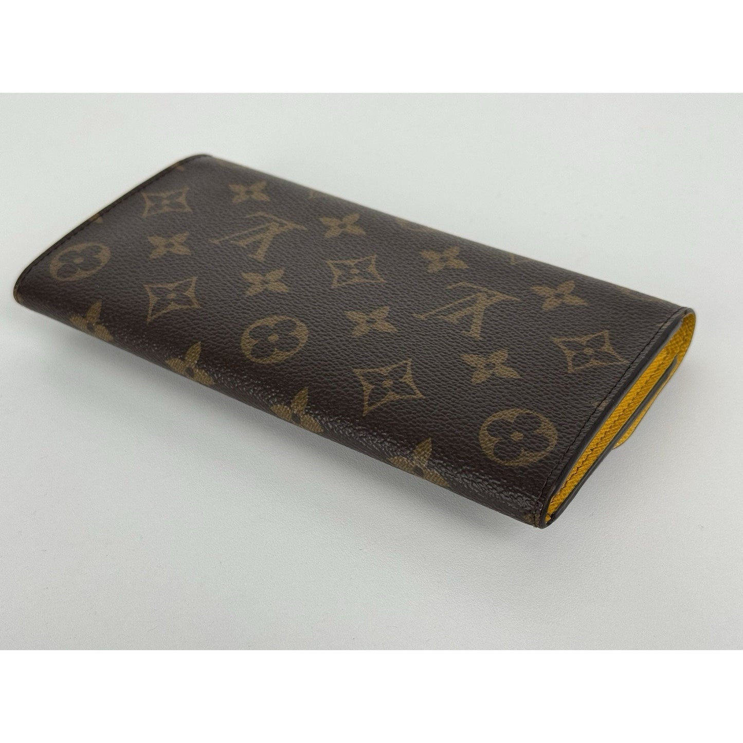 Louis Vuitton Monogram Emilie Wallet – Mimosa with Gold Hardware C-1