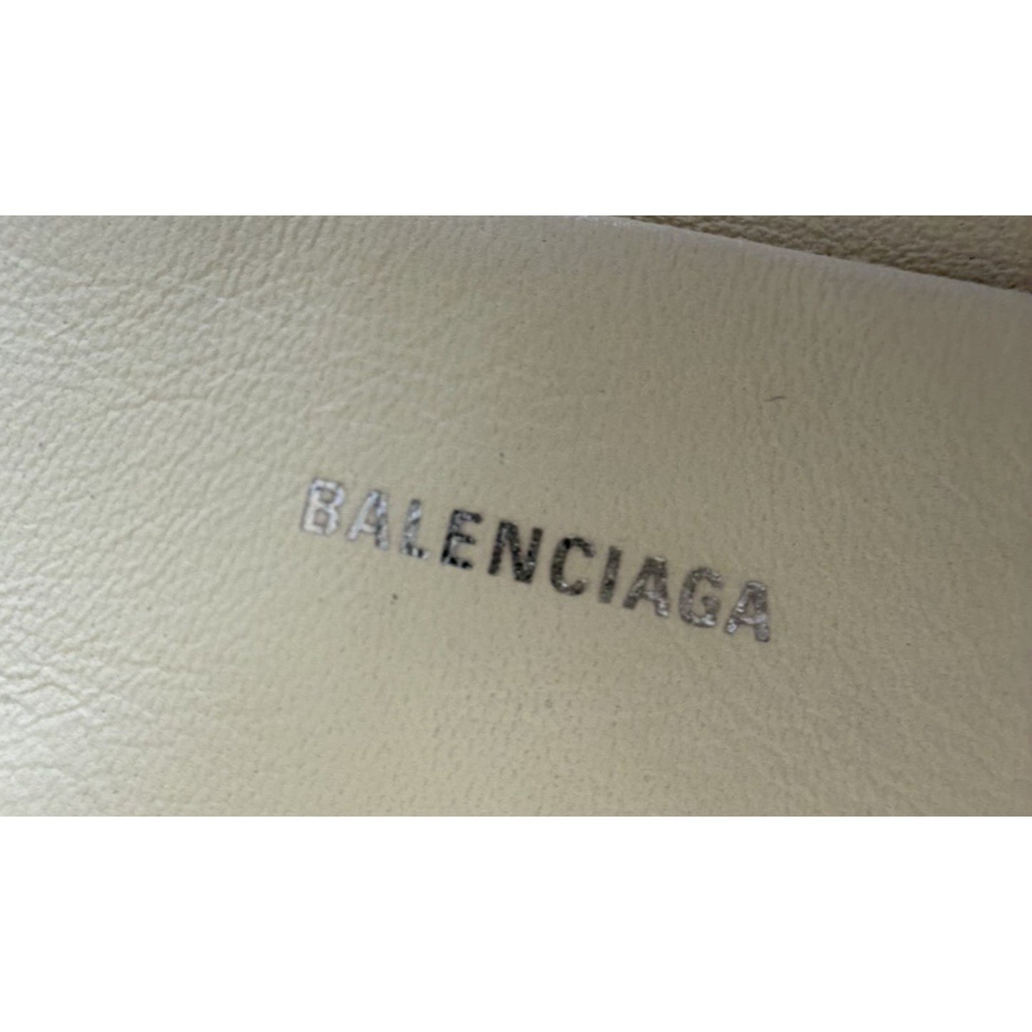 Balenciaga Shearling Pouch Clutch in White Color Silver HW S06