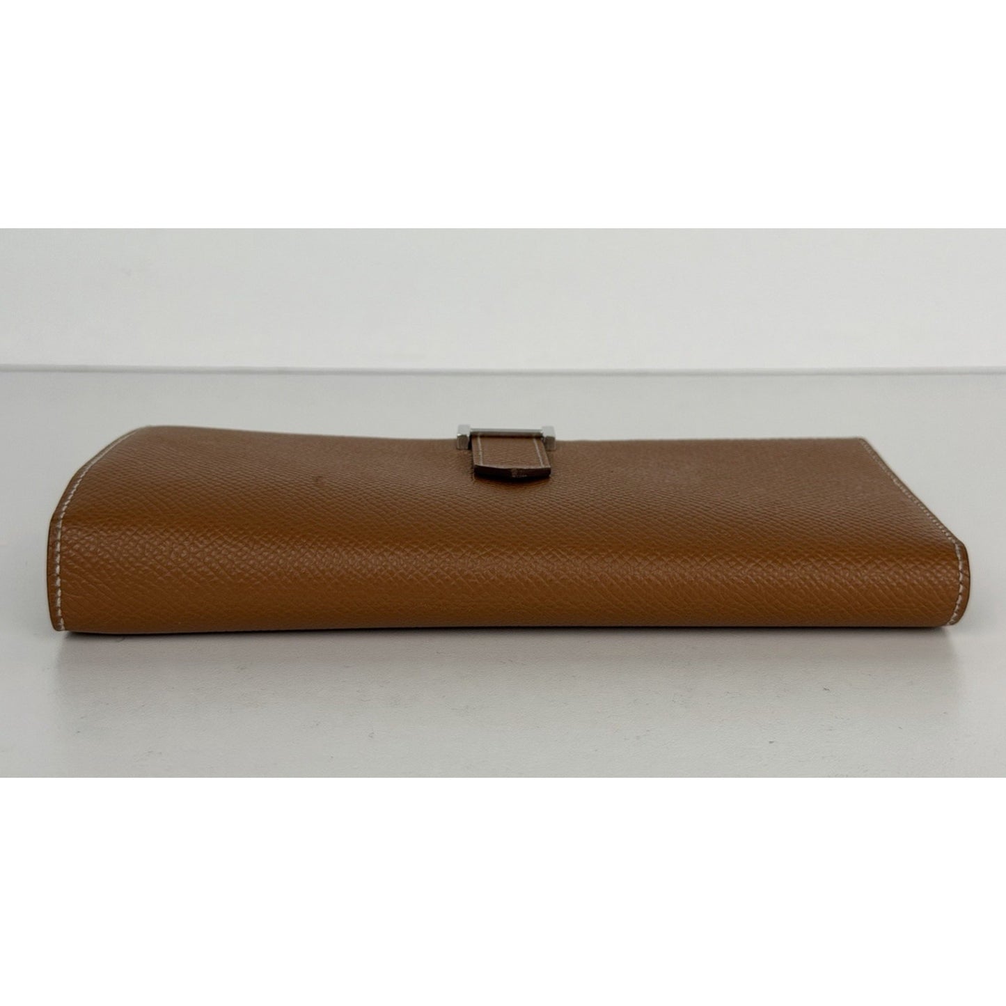 Hermes Bearn Long Bifold Wallet in Brown Epsom Leather 2022