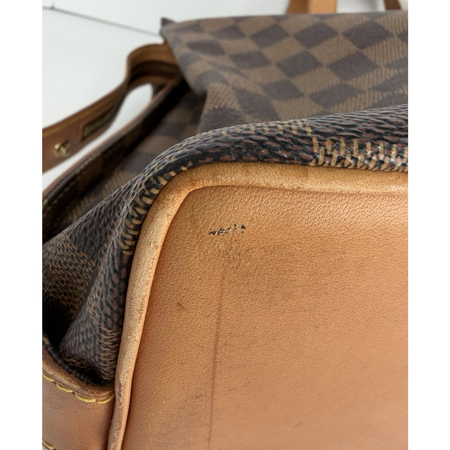 Louis Vuitton Columbine Tote Bag Centenaire Collection 1996 in Damier Ebene S