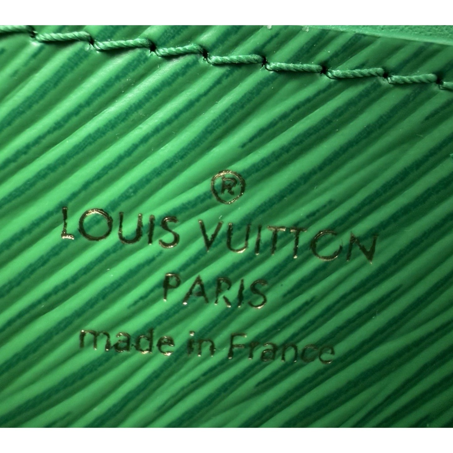 Louis Vuitton Twist PM Bag in Green Epi Leather NFC B-5