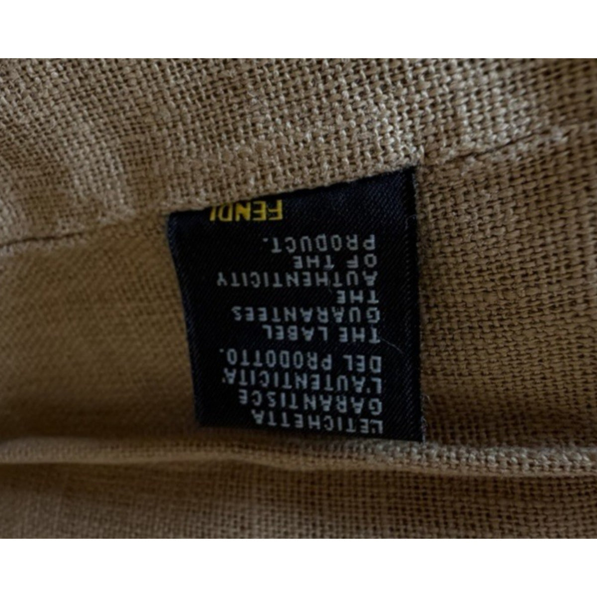 Fendi Zucca Tote Top Handles Bag in Brown Canvas "FF "Monogram S-09