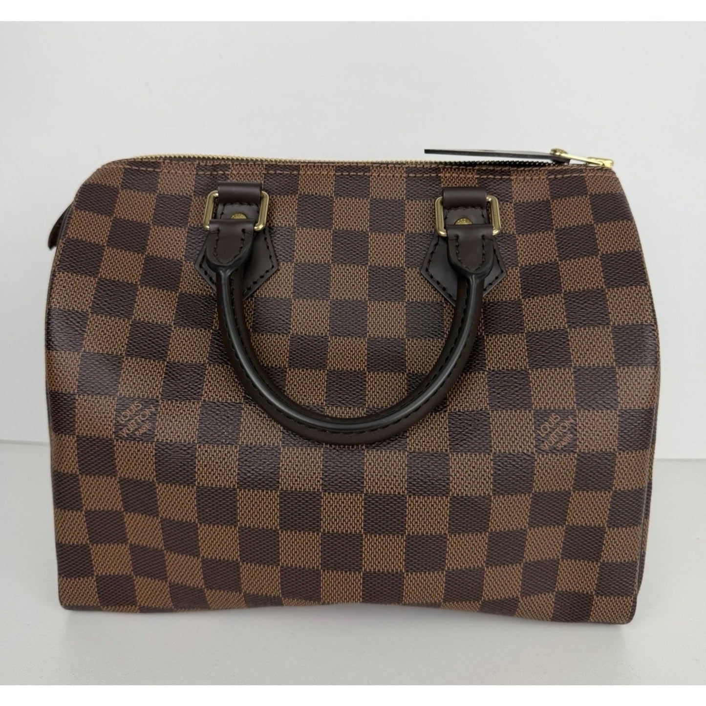 Louis Vuitton Speedy Bag 25 in Damier Ebene Coated Canvas NFC E6