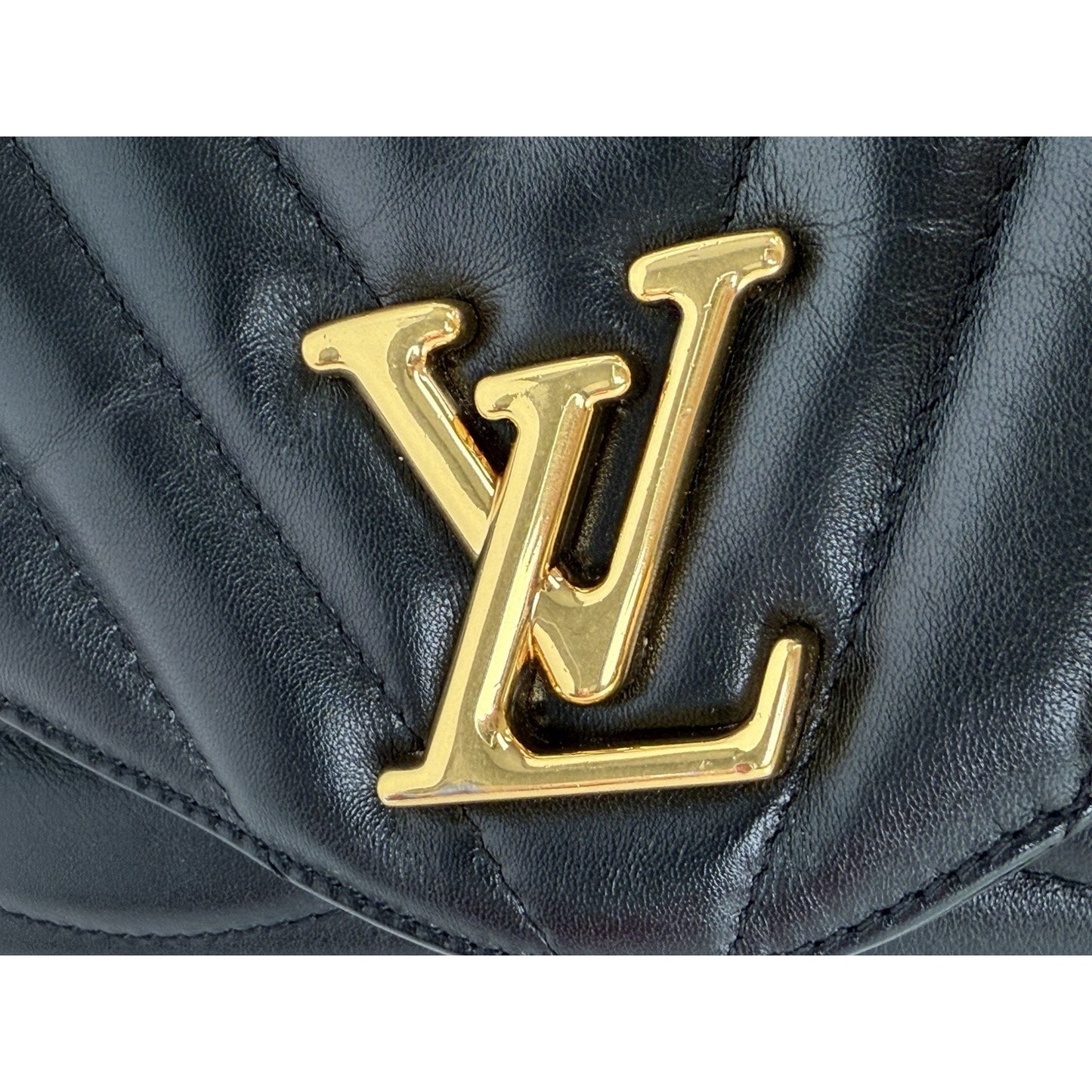 Louis Vuitton New Wave Chain Strap Quited Leather PM Women's Shoulder Bag