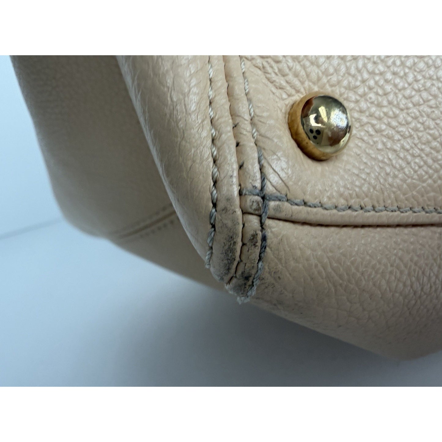 Chanel Executive Cerf Tote Beige Leather & Gold-Tone Hardware 2008-2009 C3