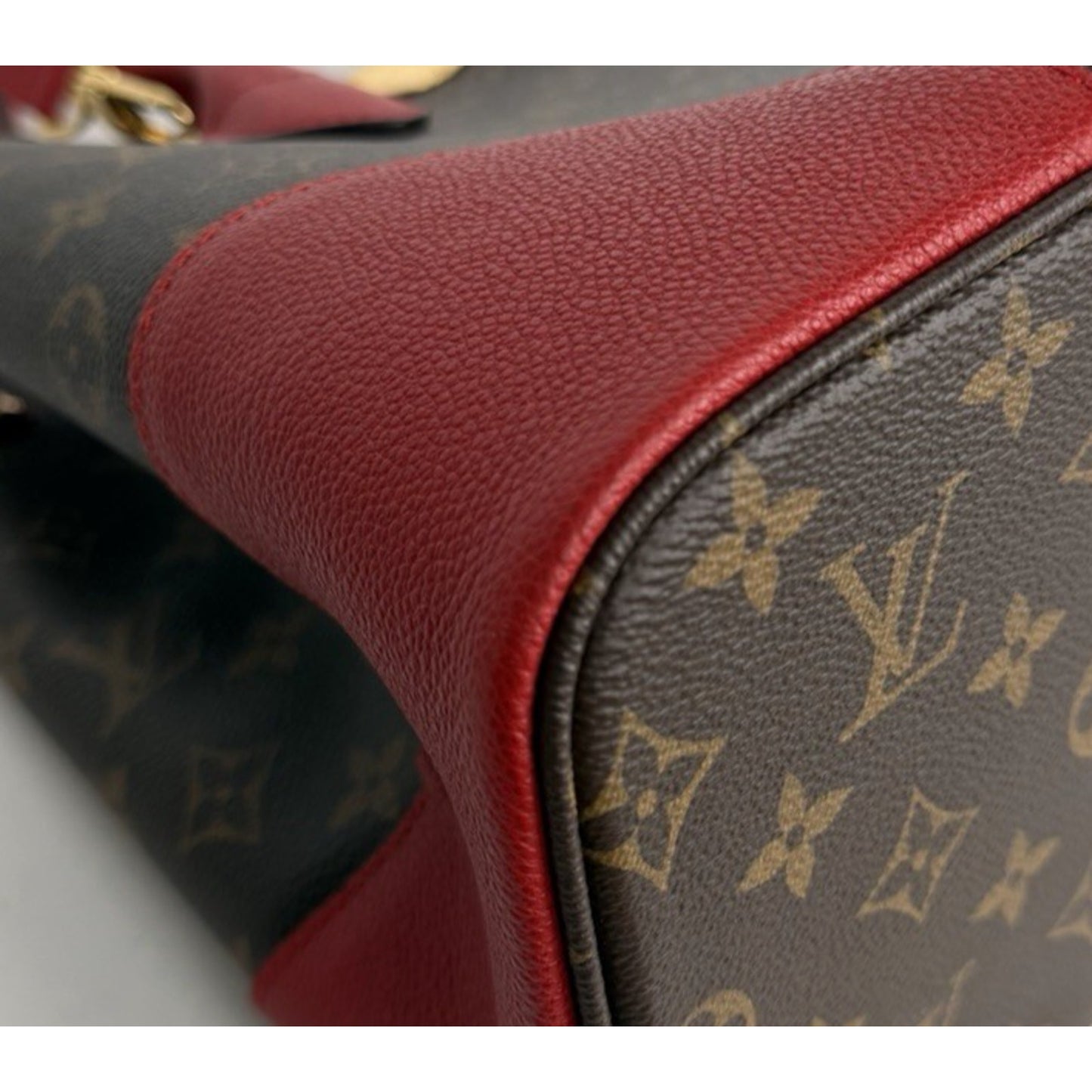 Louis Vuitton Flandrin One Size Bag Open Top Tote in Coated Canvas 2017 S
