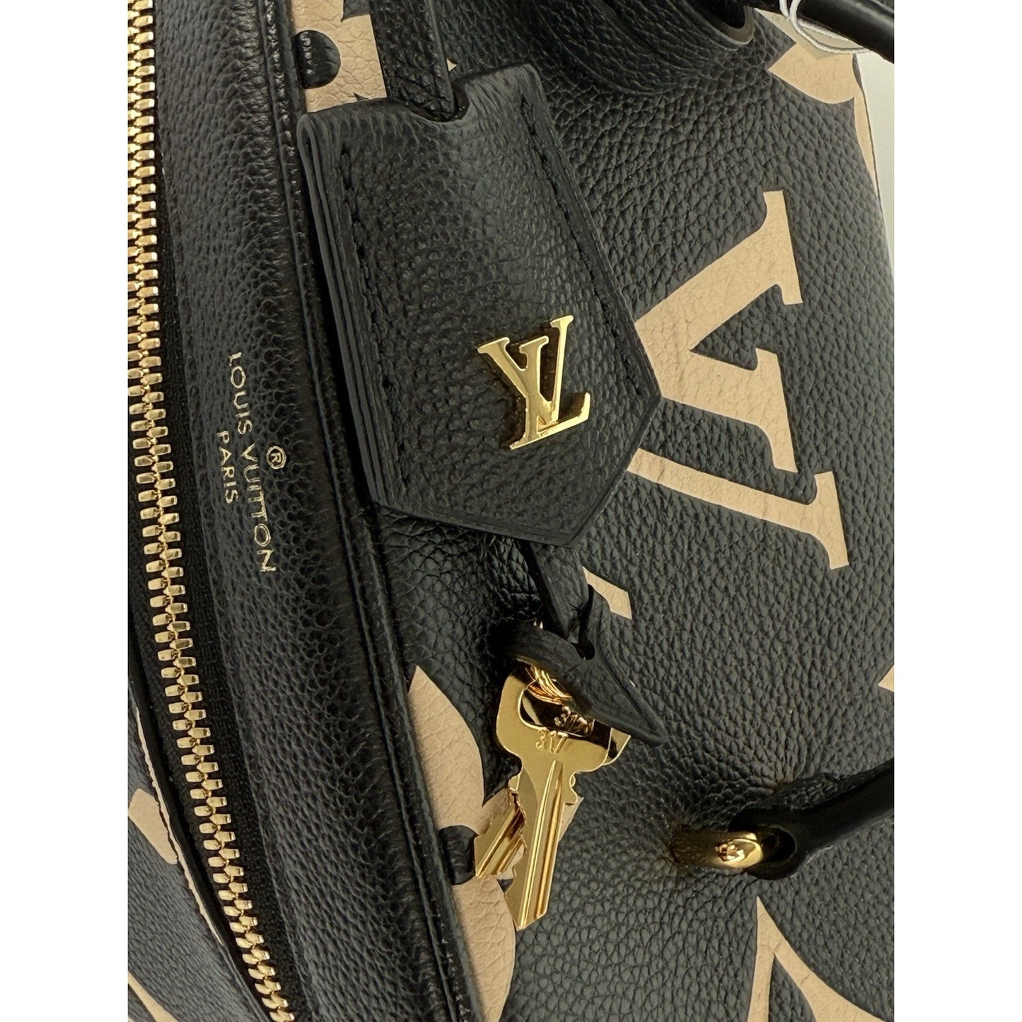 Louis Vuitton Vanity Handbag Bicolor Monogram Empriente Giant PM