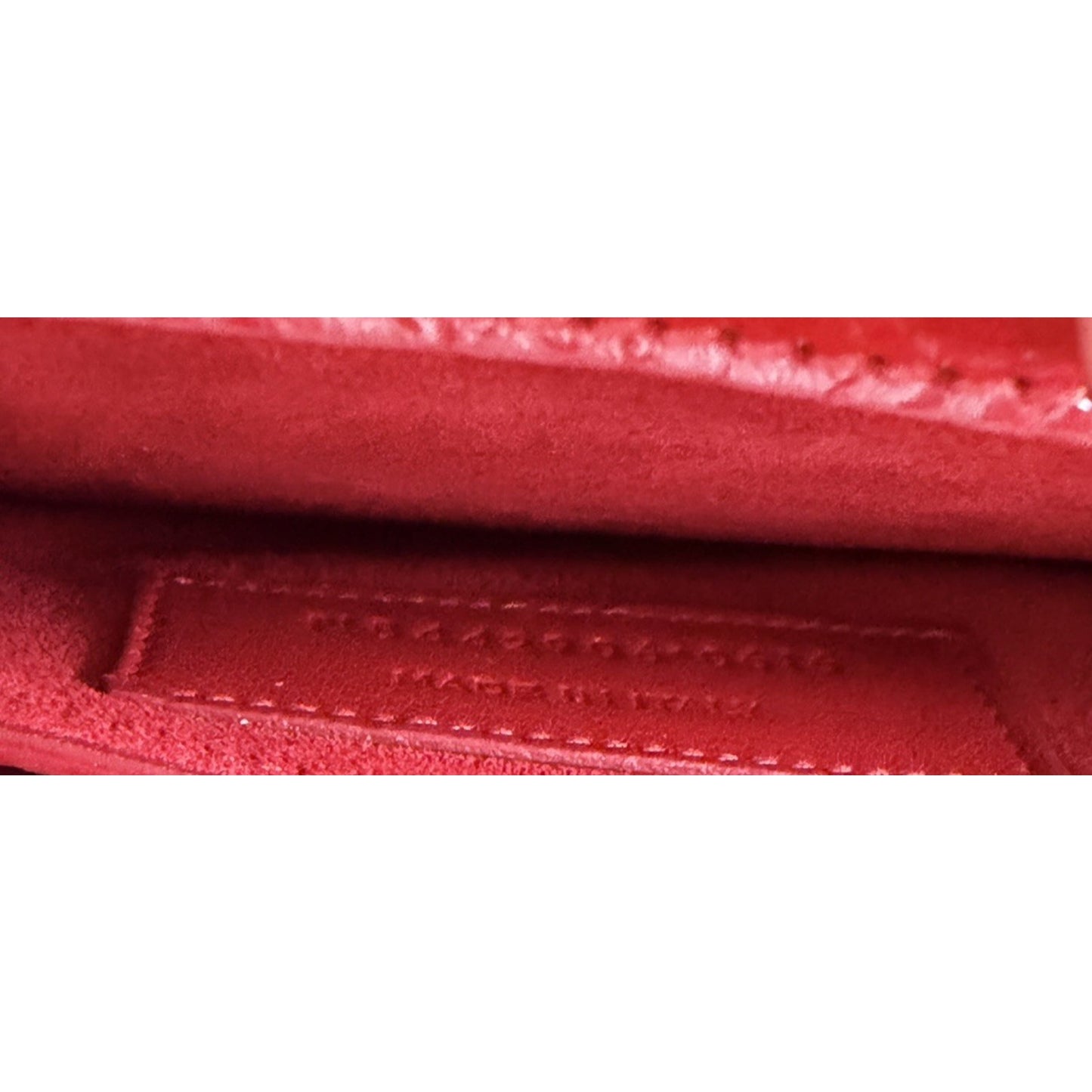 Saint Laurent Sunset Shoulder Bag Medium in Red Croc-Embossed Leather S