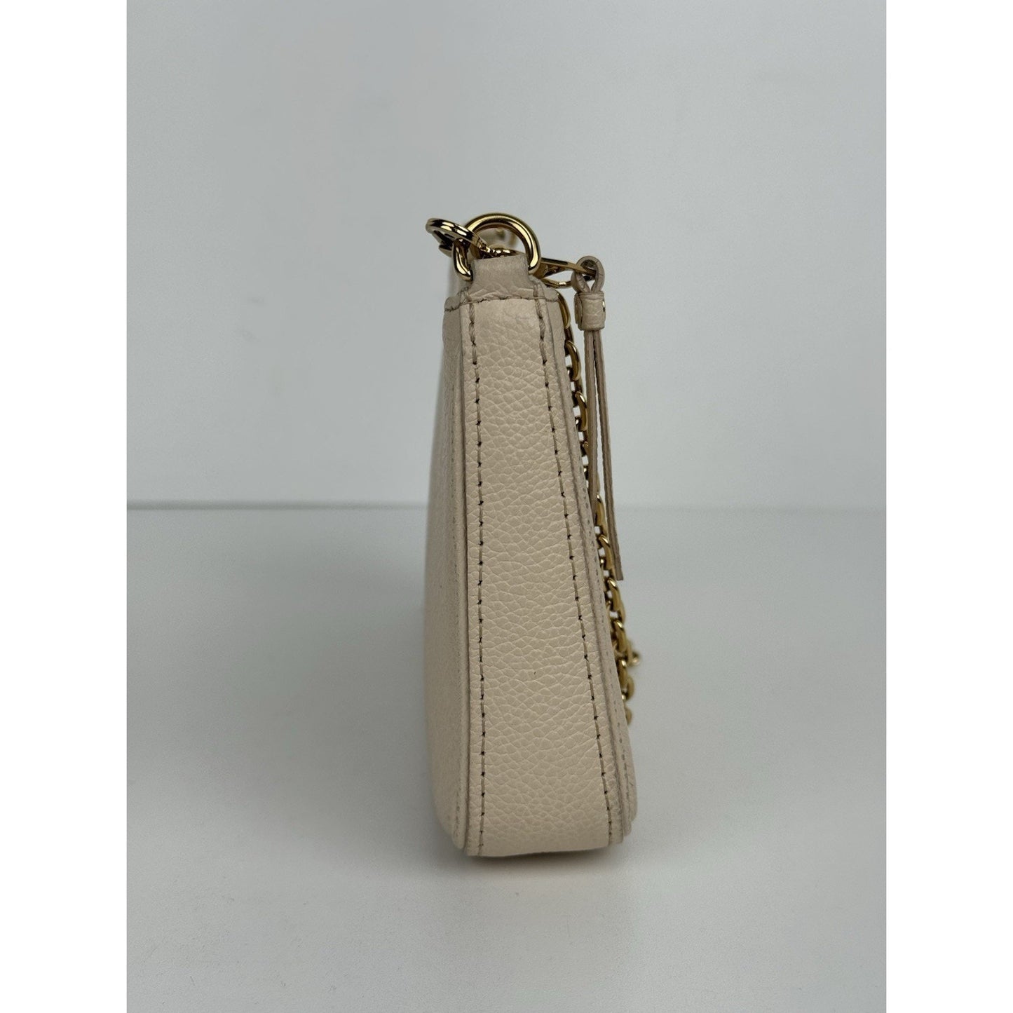 Louis Vuitton Easy Pouch On Strap White Monogram Empreinte Leather