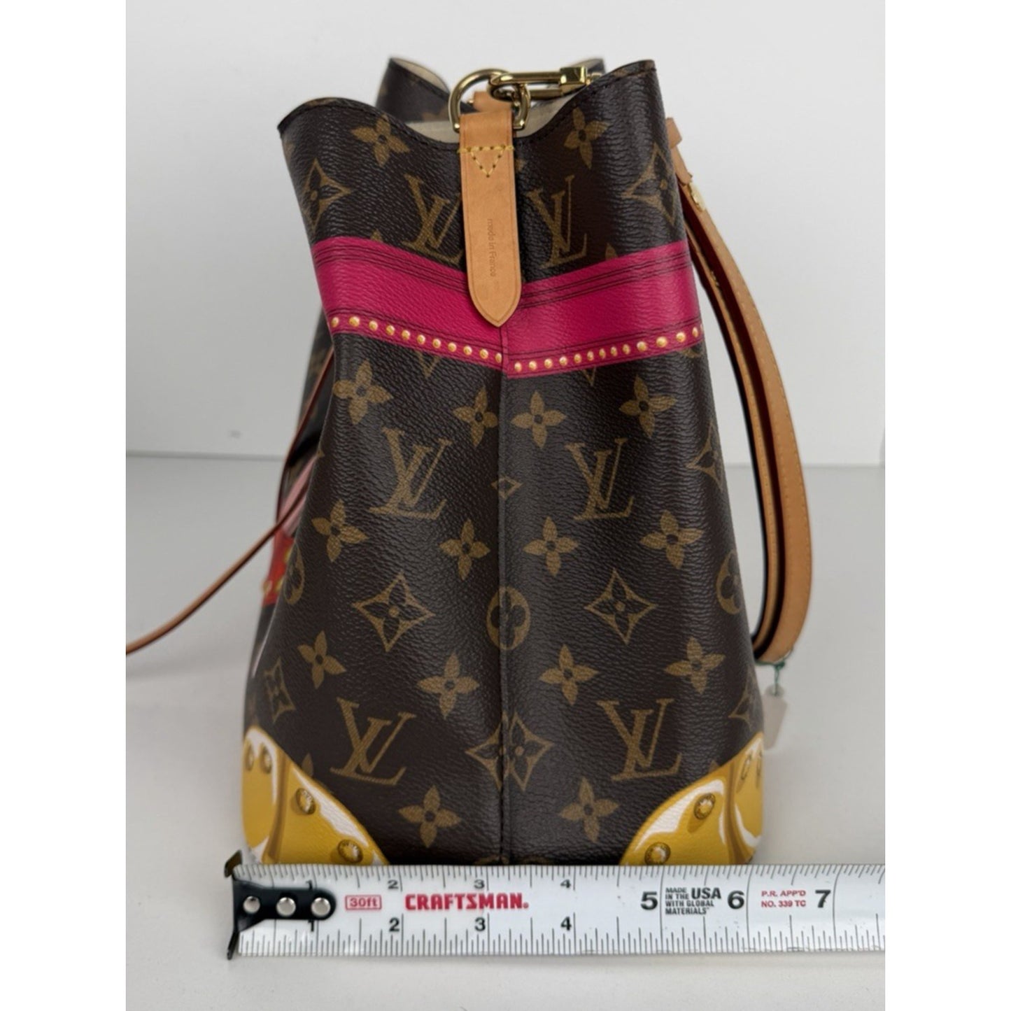 Louis Vuitton NeoNoe Shoulder Bag Limited Edition Trunks Monogram Canvas C4