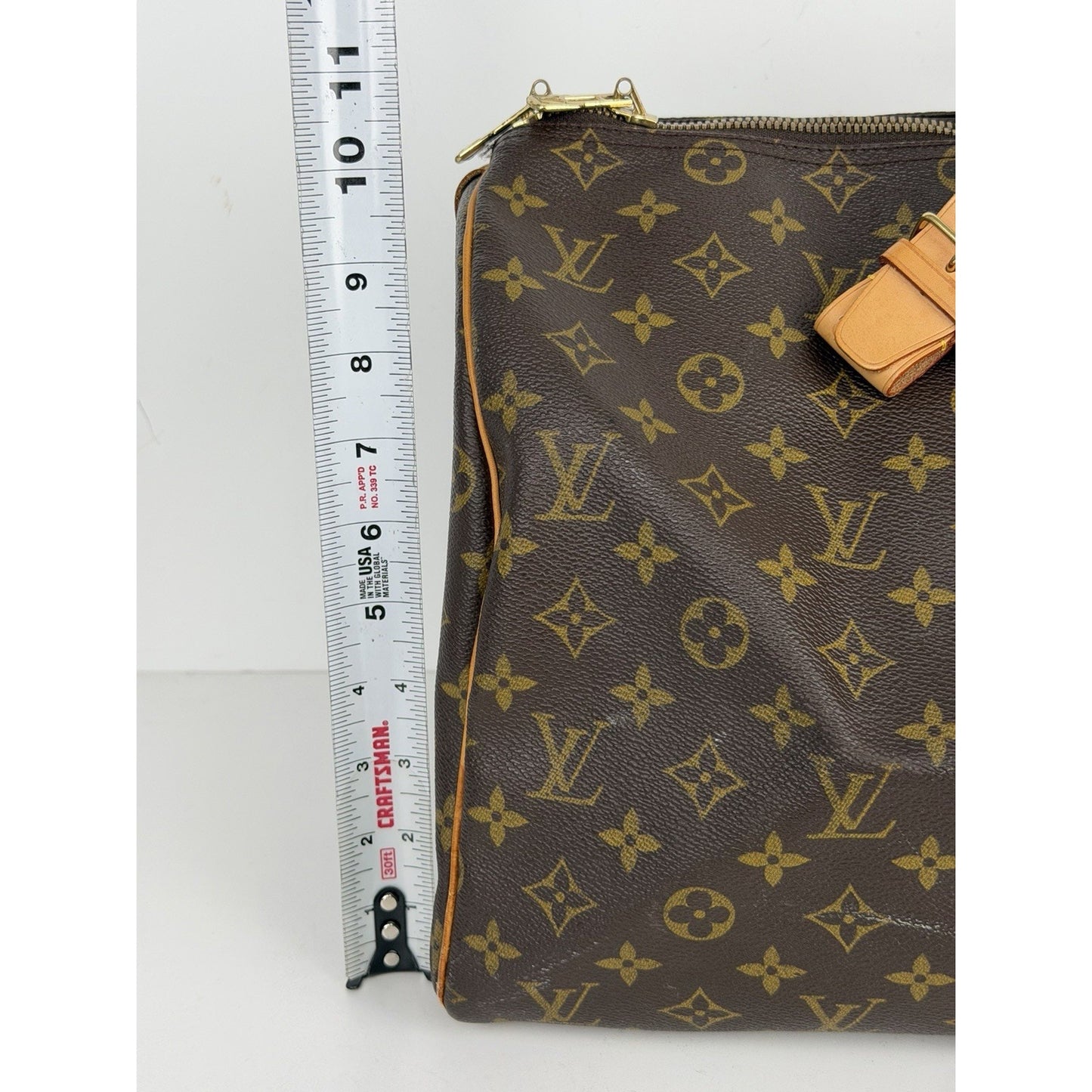 Louis Vuitton Monogram Keepall Duffle Bag 45 Vintage in Brown LV Monogram 1996 S