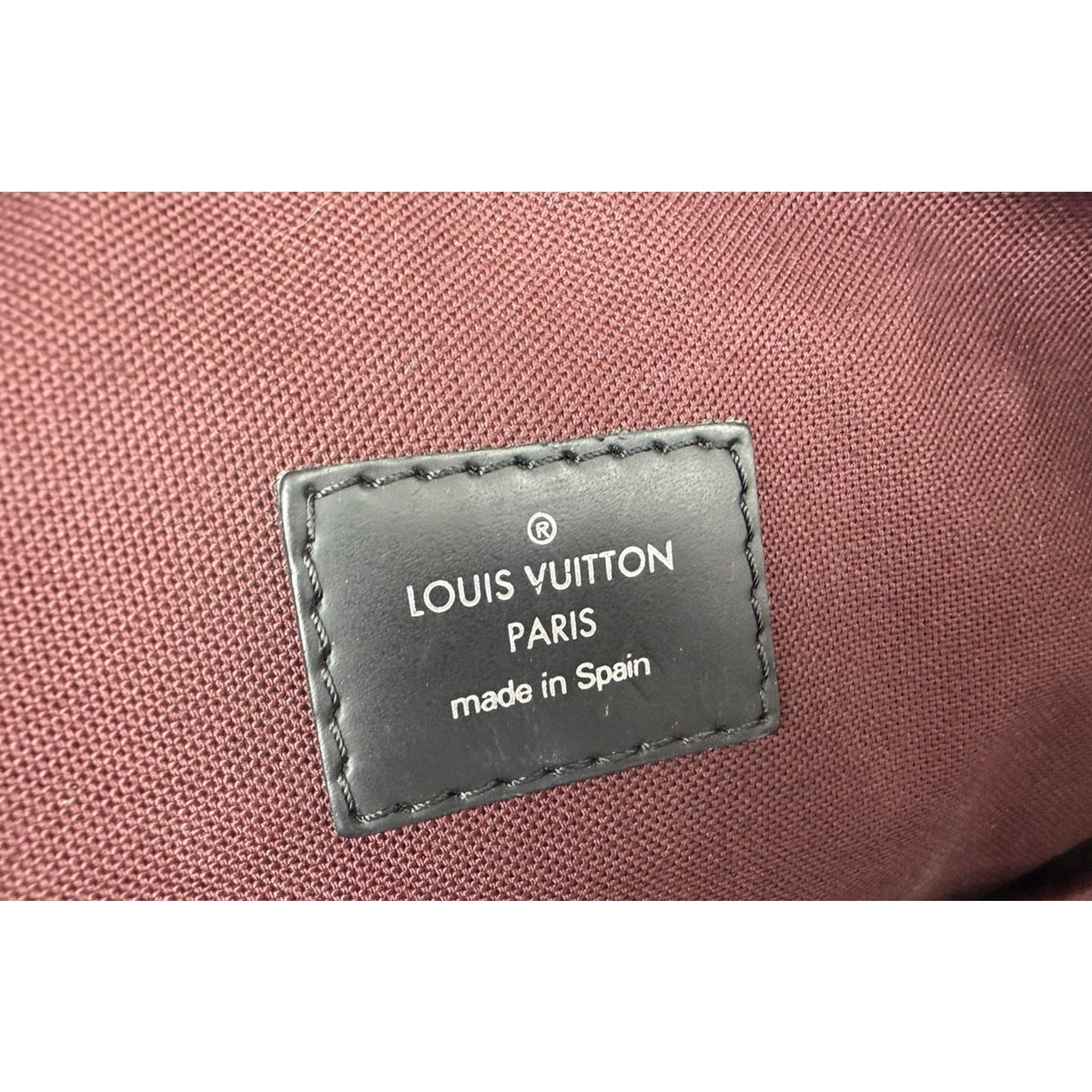 Louis Vuitton Porte-Documents Voyage Briefcase Bag PM in Brown Canvas 2017 S-19