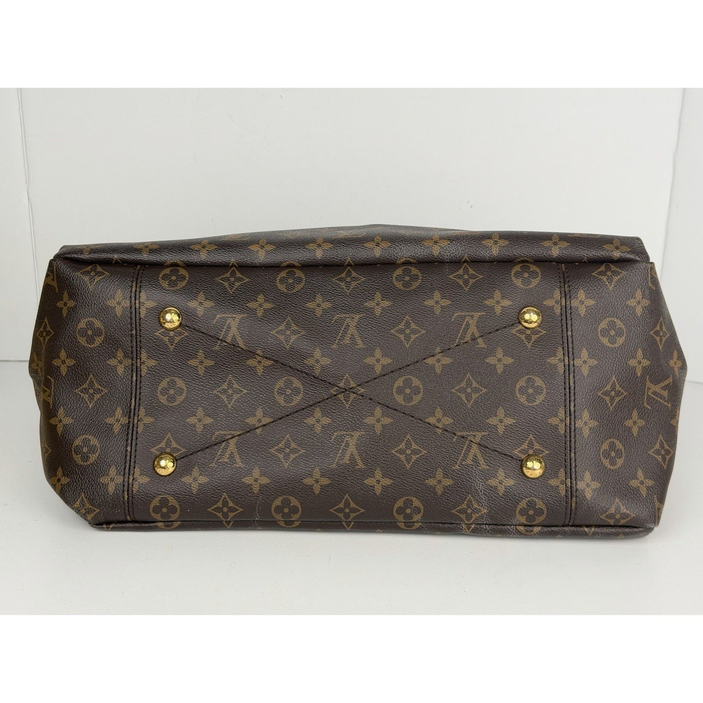 Louis Vuitton Artsy MM Bag in Brown Monogram Coated Canvas 2015 S