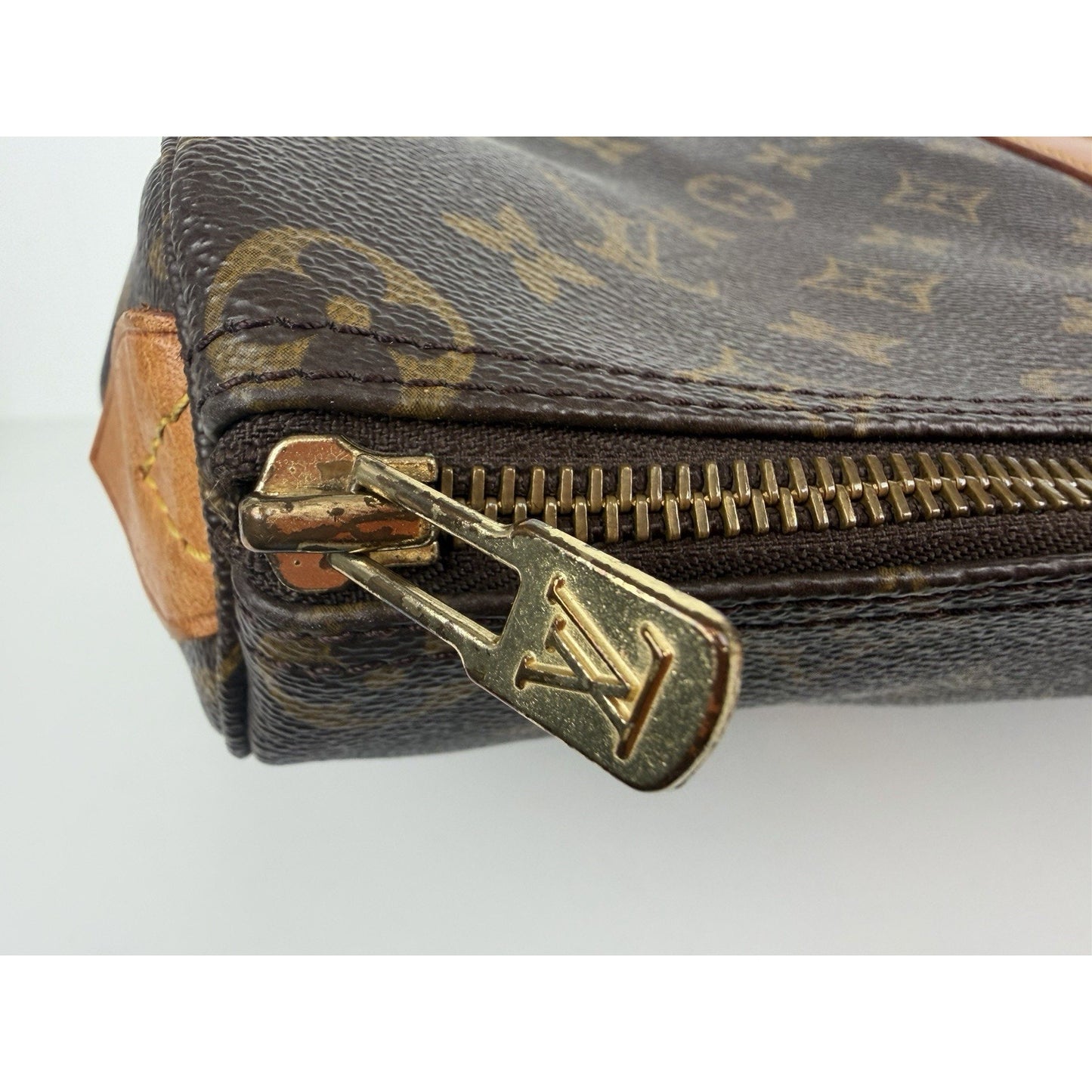 Louis Vuitton Sac Flanerie 50 Travel Bag Vintage in Brown LV Monogram 1992 S