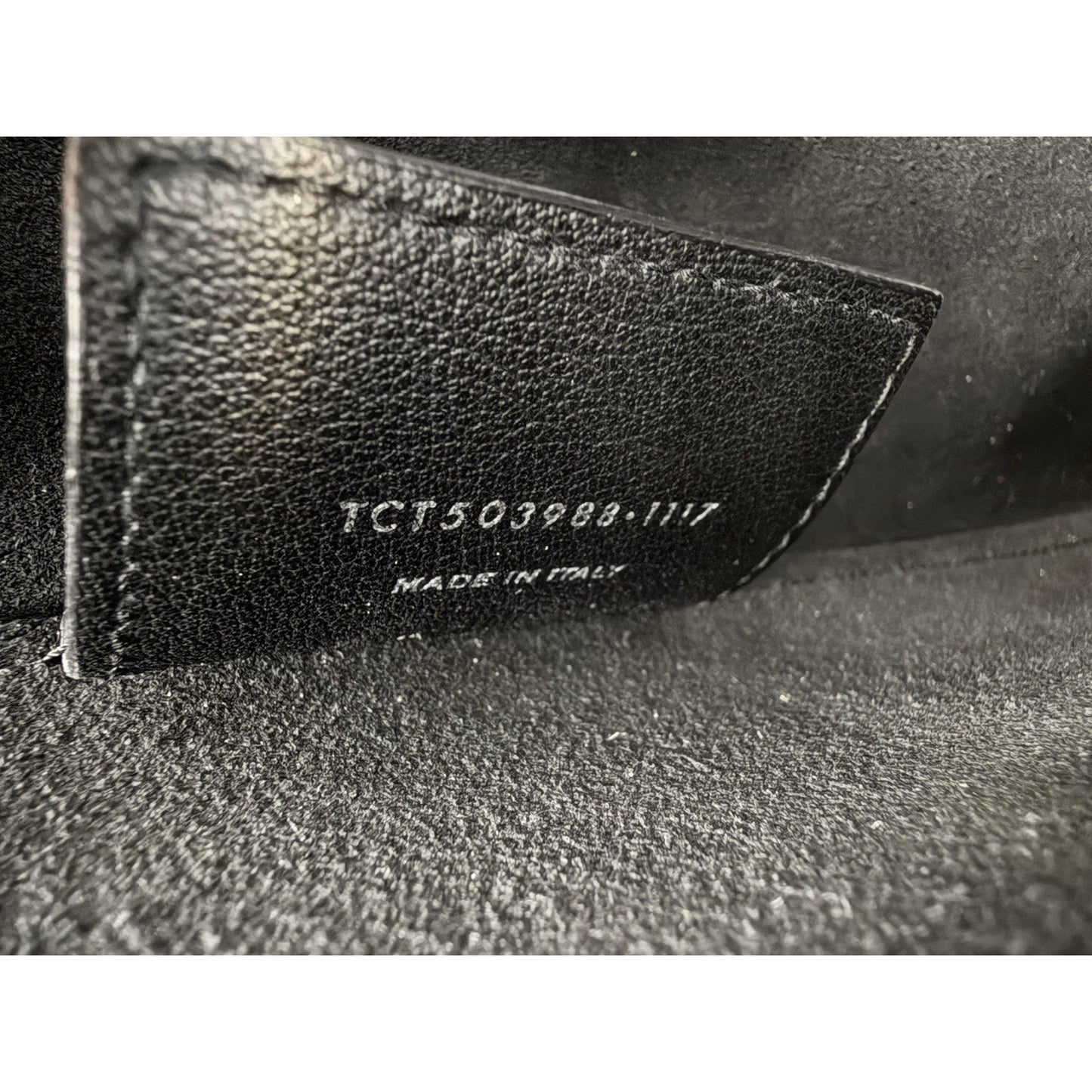 Saint Laurent Bold Crossbody Bag in Black Leather S10