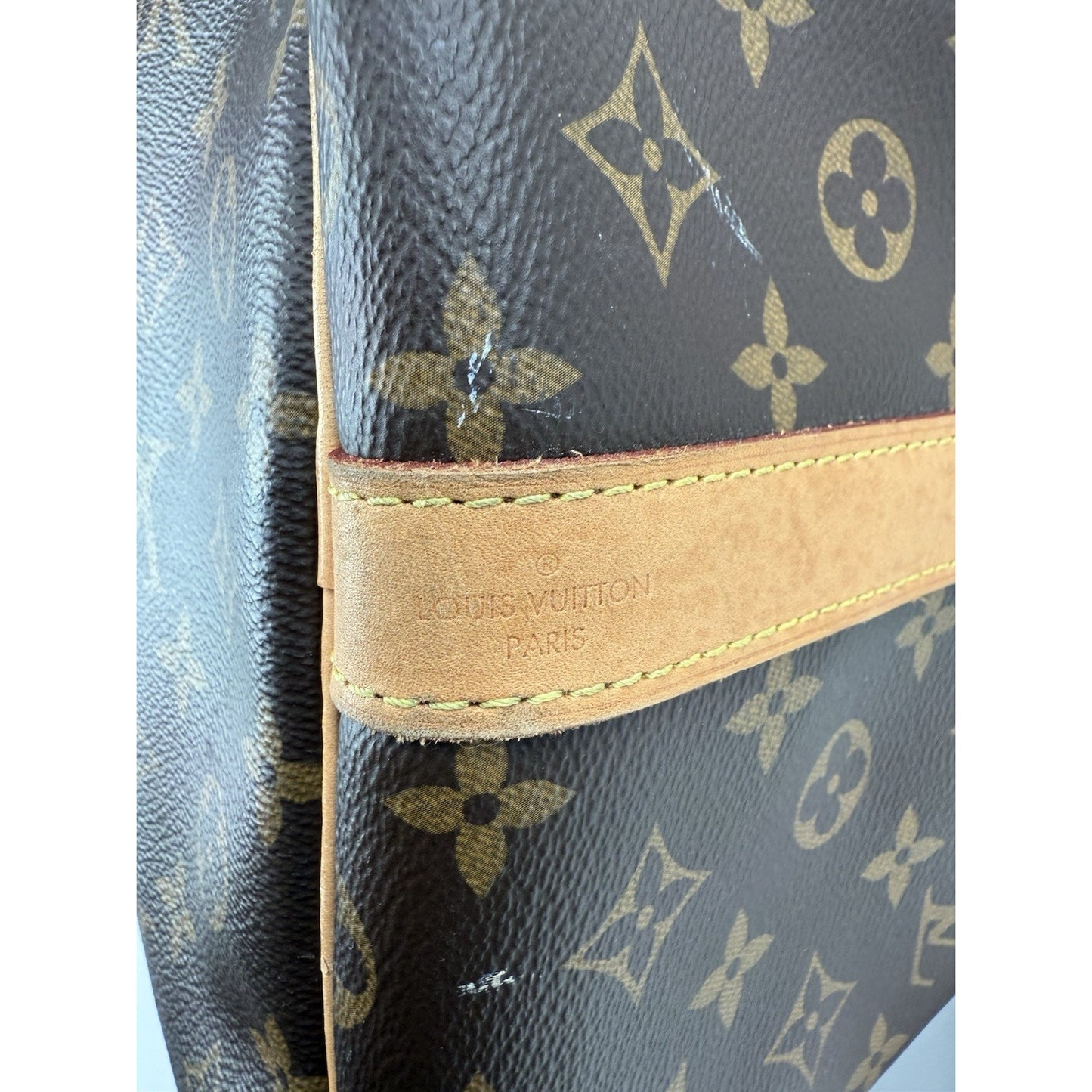 Louis Vuitton Keepall Boston Duffle 60 Brown Canvas