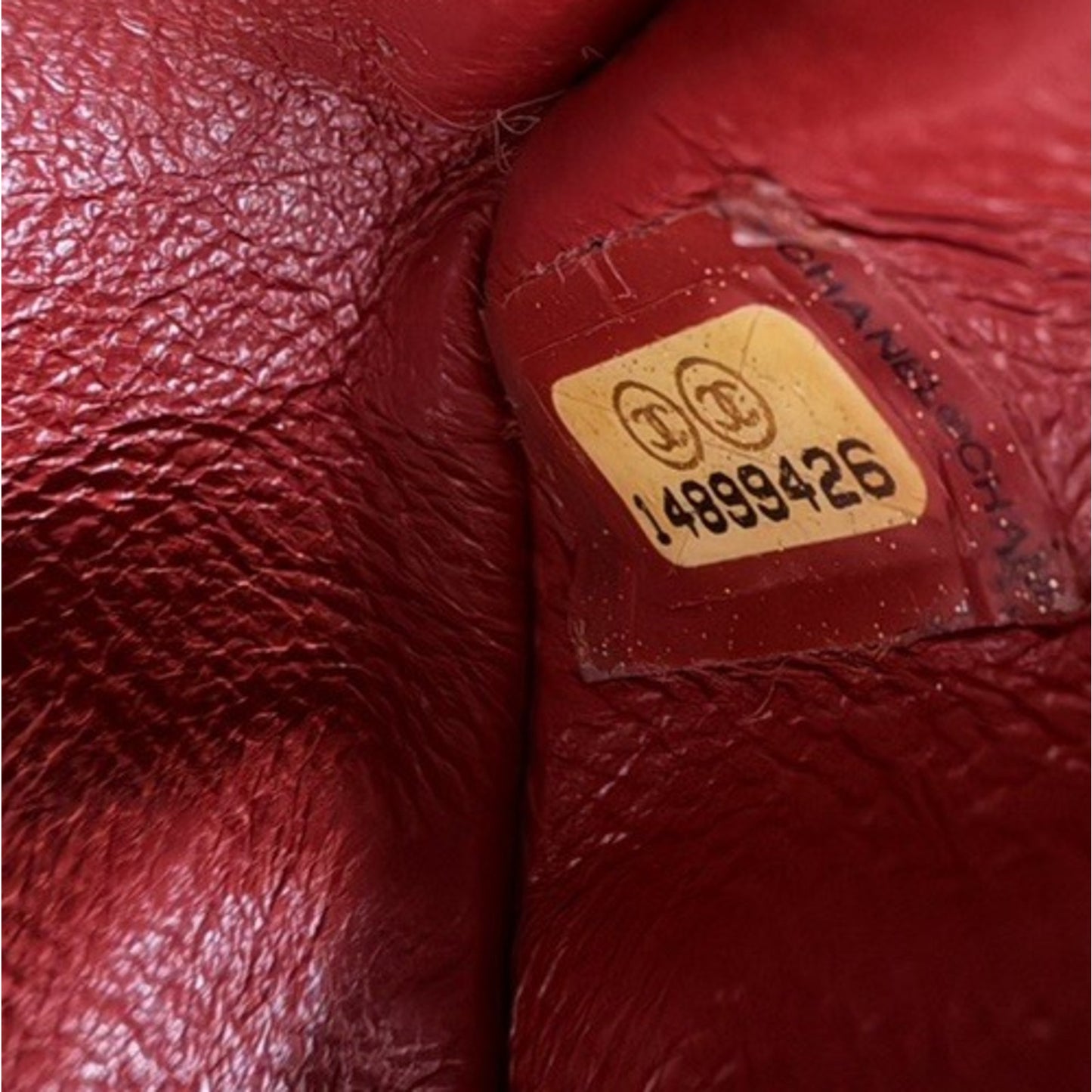 Chanel Classic Double Flap Jumbo Shoulder Bag in Red Leather 2011 D-1