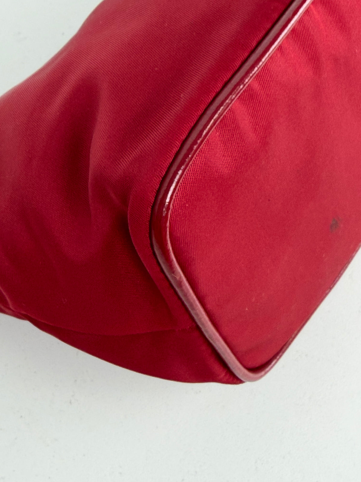 Prada Tessuto Mini Nylon Hobo Shoulder Bag