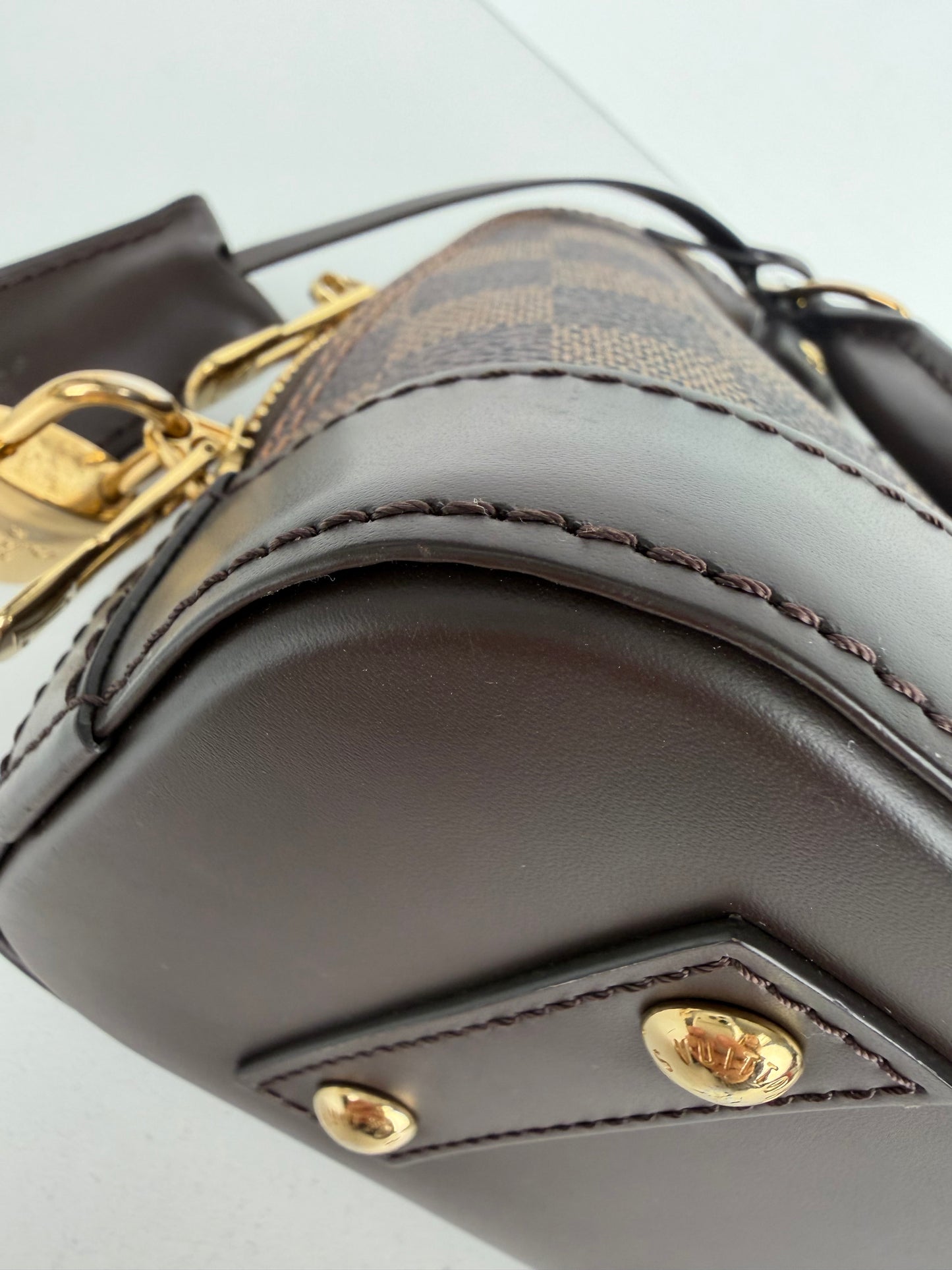 Louis Vuitton Alma BB Bag in Damier Ebene Coated Canvas NFC C-9