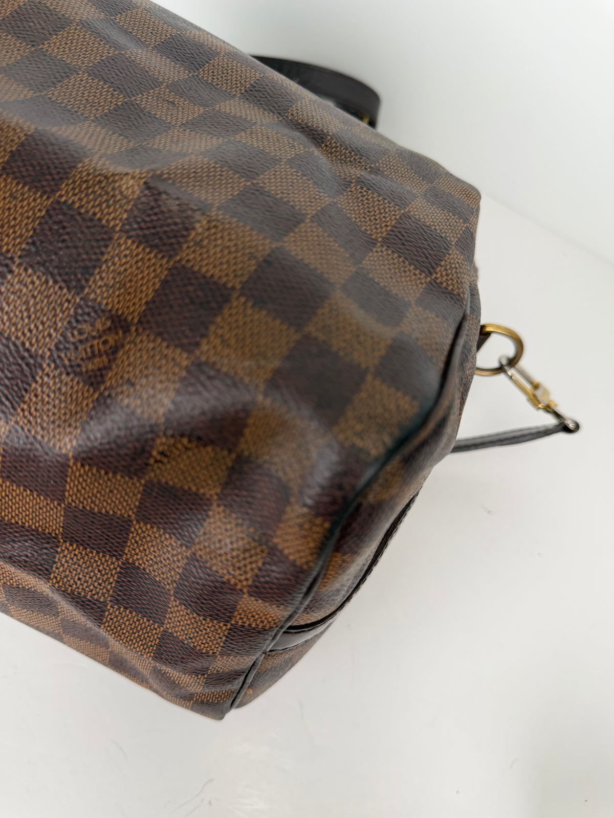 Louis Vuitton Damier Ebene Speedy Bandouliere 30 in Coated Canvas YC1