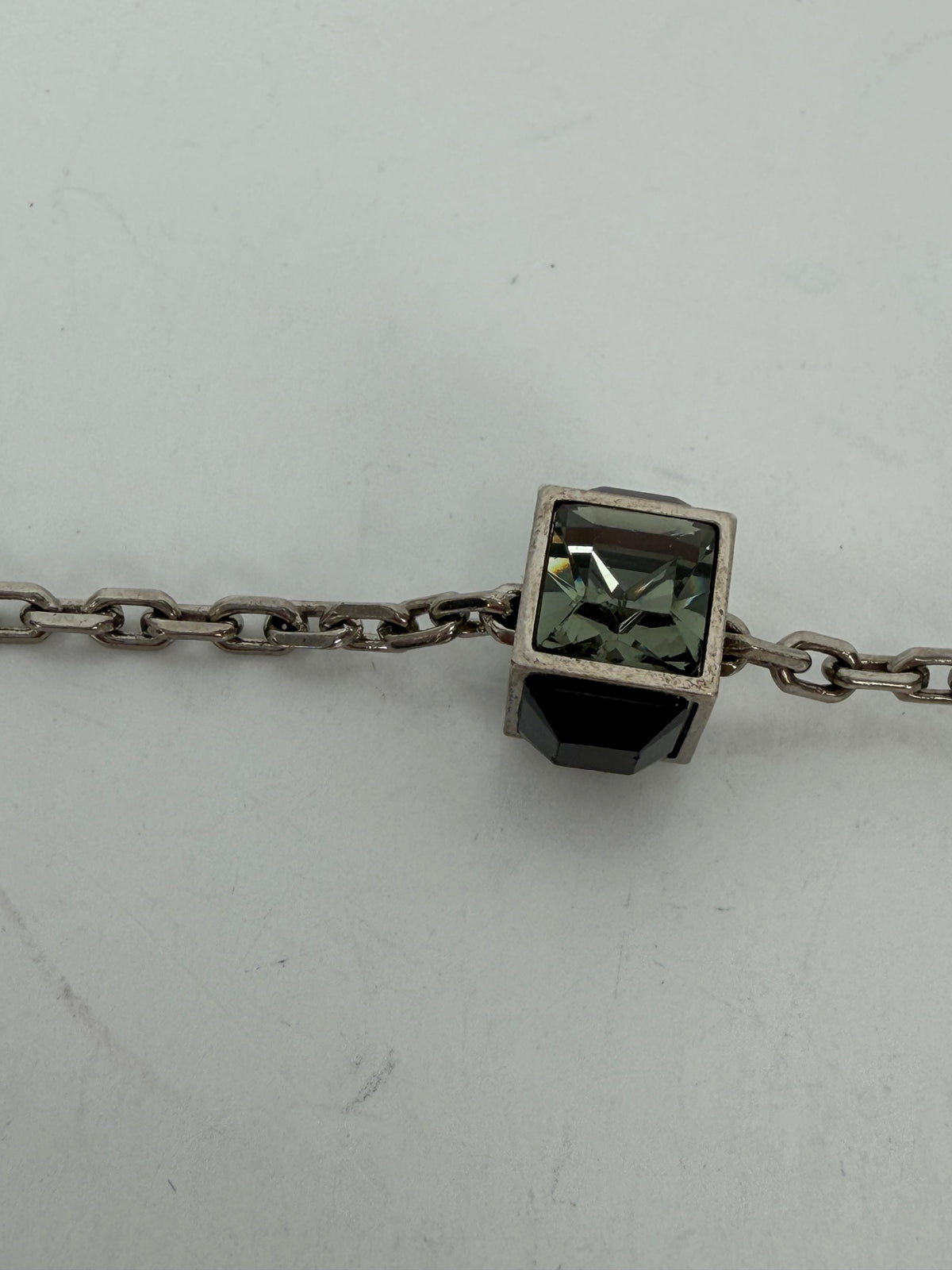 Louis Vuitton Swarovski Gamble Bracelet in Silver-Tone Metal YK-3