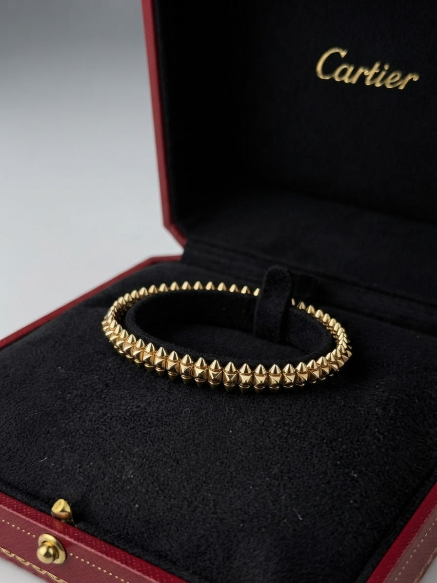 Cartier Clash De Cartier Bracelet Medium in Yellow 18k Gold Size 15