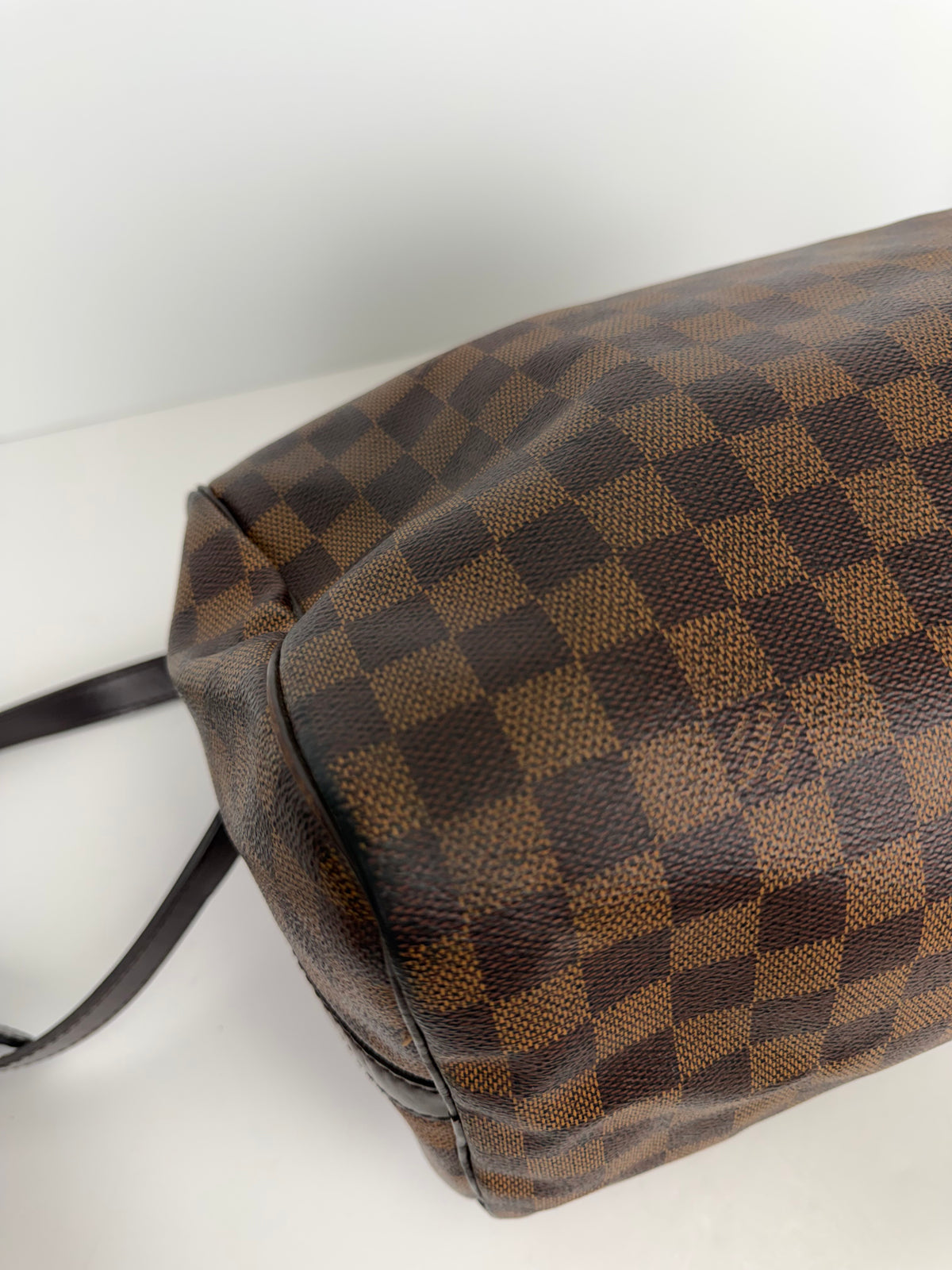Louis Vuitton Damier Ebene Speedy Bandouliere 30 in Coated Canvas YC1