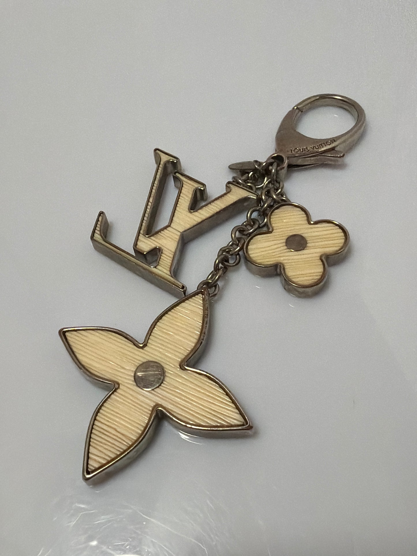 Louis Vuitton Fleur D'Epi Key Holder & Bag Charm