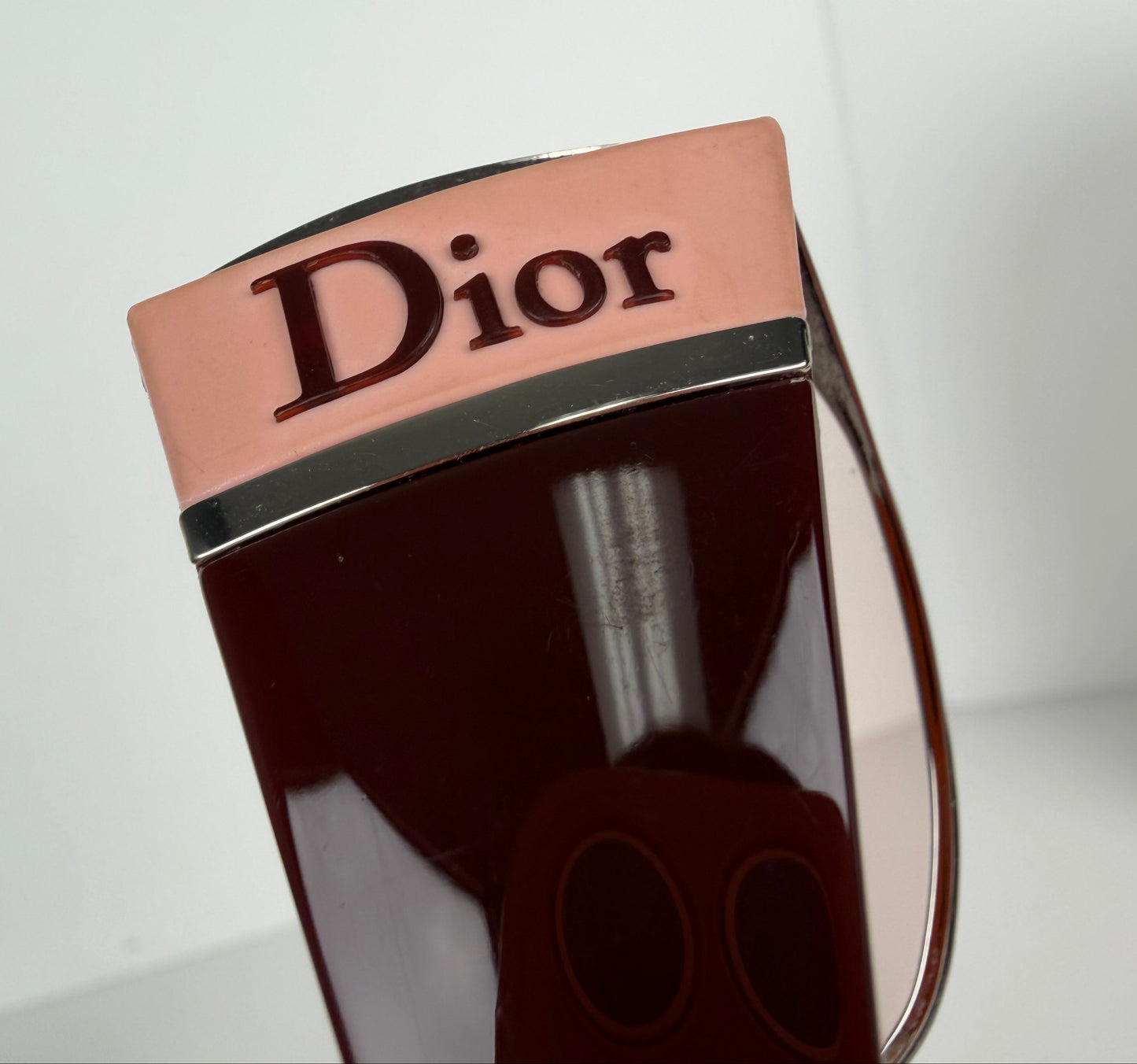 Christian Dior Subdior Sunglasses Vintage in Burgundy Frame with Red Ombre Lenses YK-3