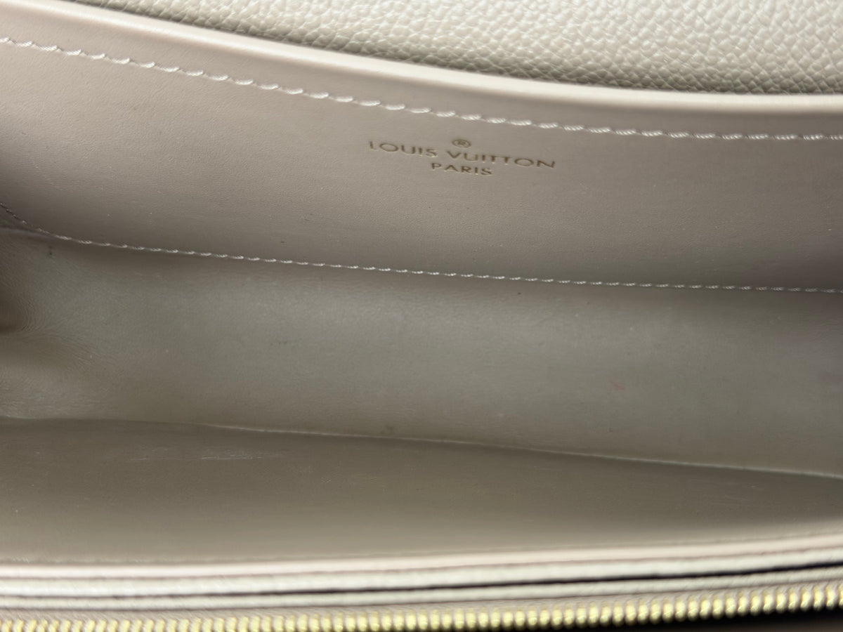 Louis Vuitton Marceau Bag in Beige LV Monogram Empreinte Leather NFC YD-6