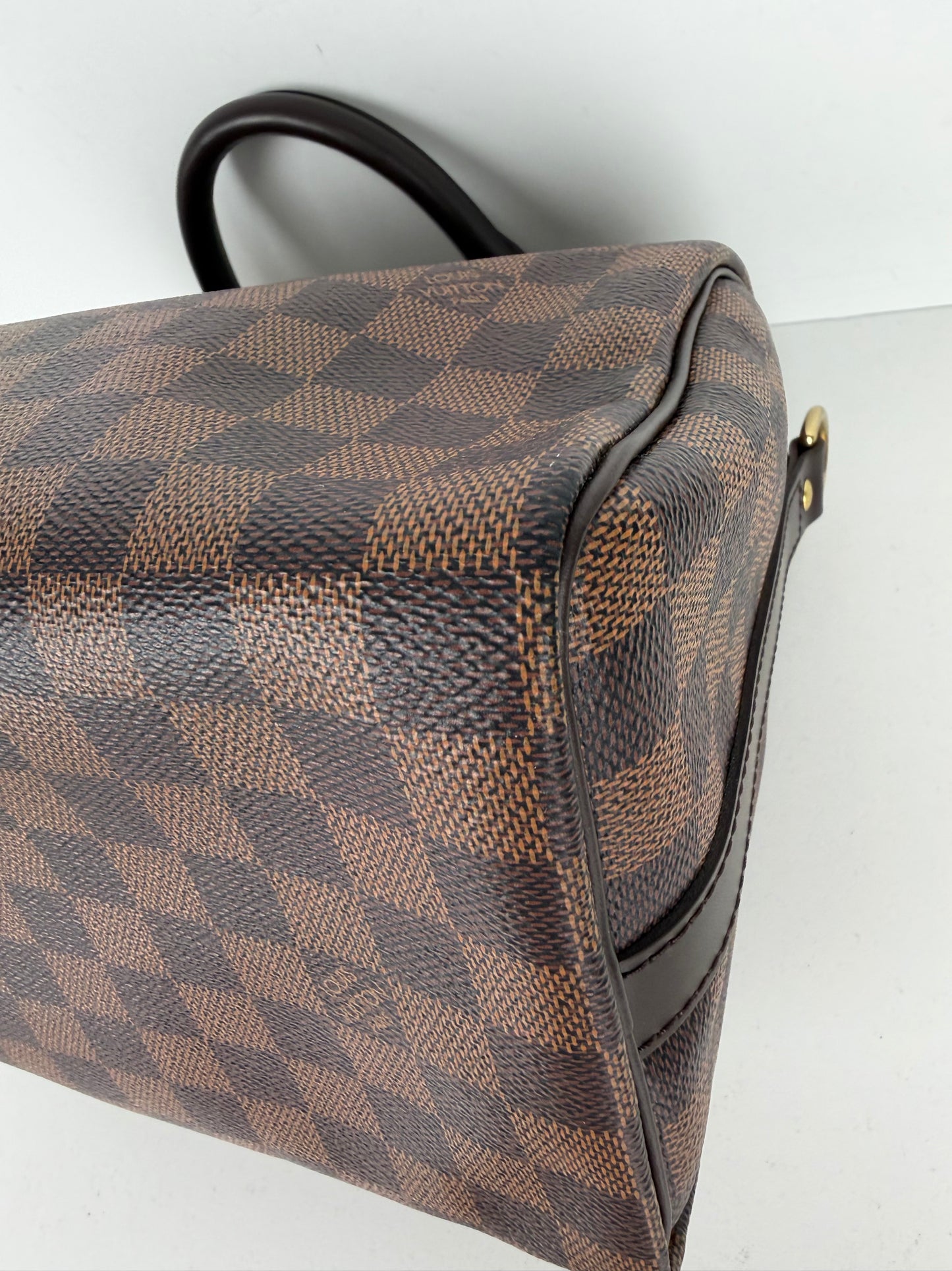 Louis Vuitton Speedy Bandouliere 25 Bag in Damier Ebene Coated Canvas NFC YD-5