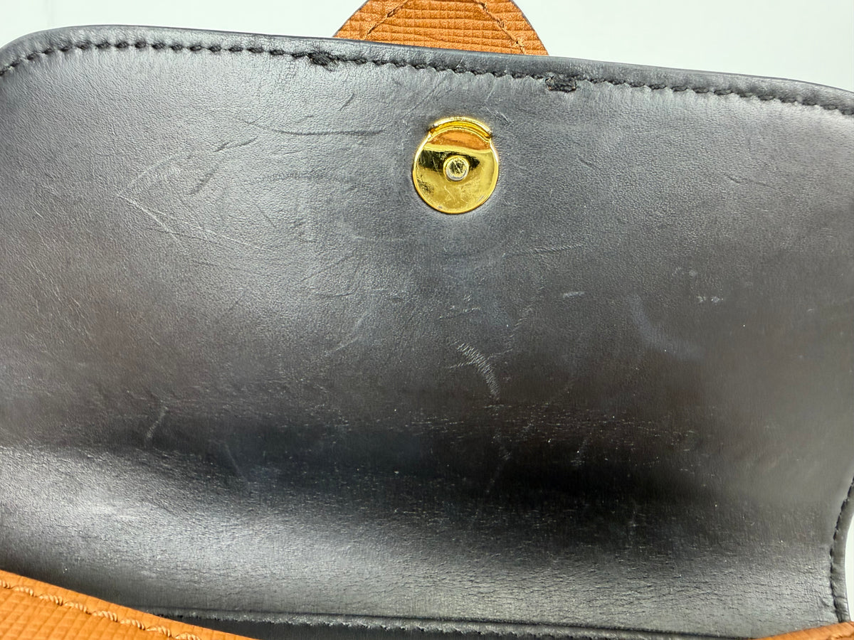Burberry Madison Buckle Small Bag in House Check Canvas & Bridle Calfskin Leather YS12